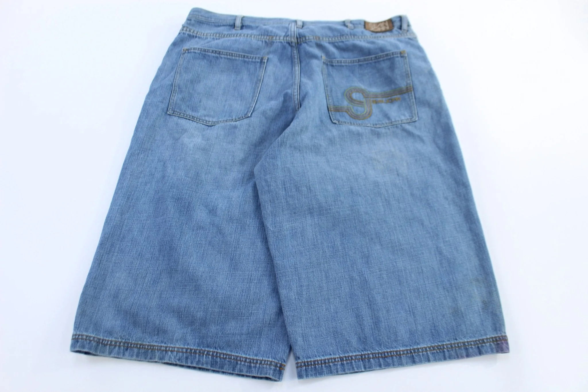 Sean John Light Wash Denim Shorts - Image 2