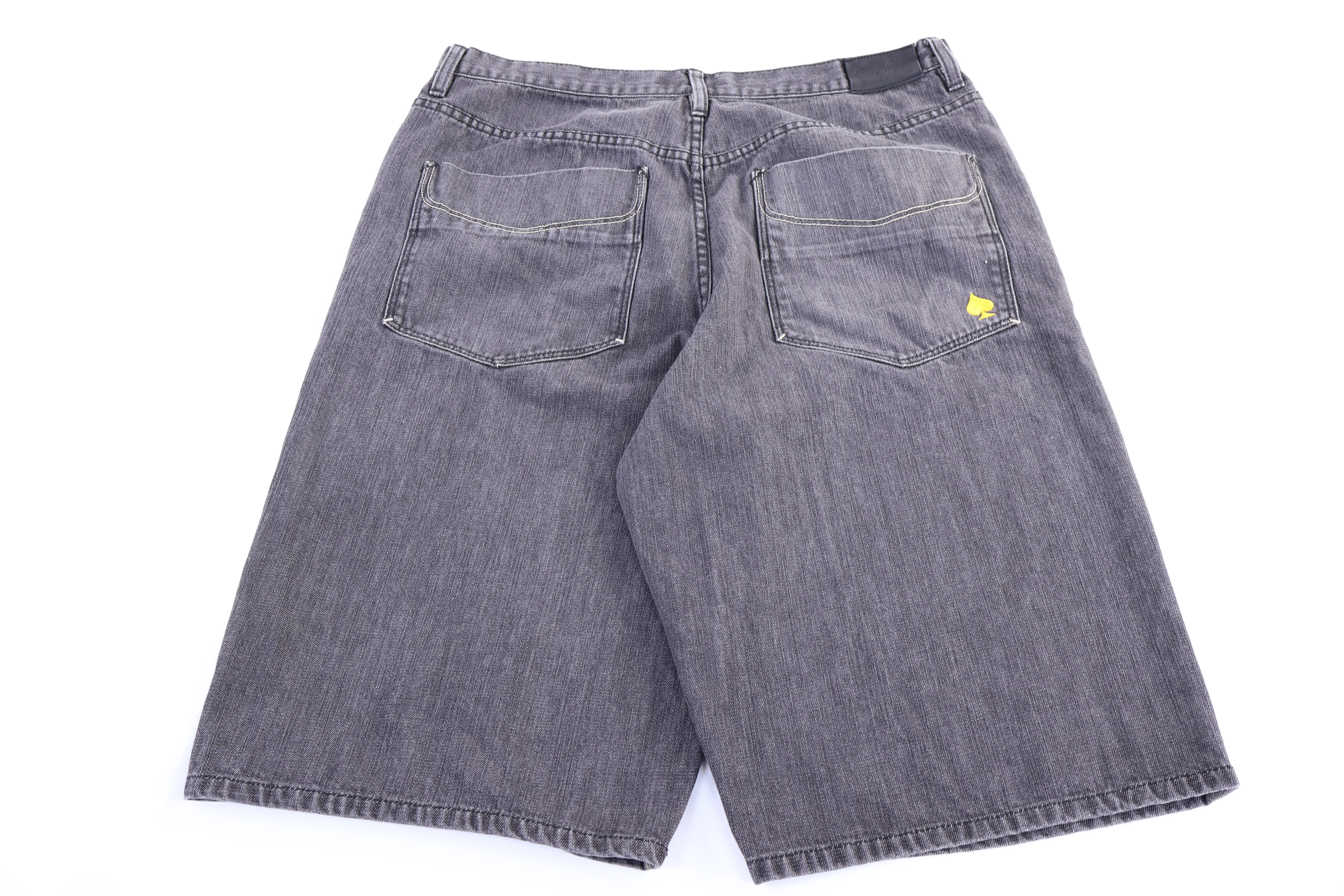 Y2K Sean Jonh Black Denim Shorts - Image 2