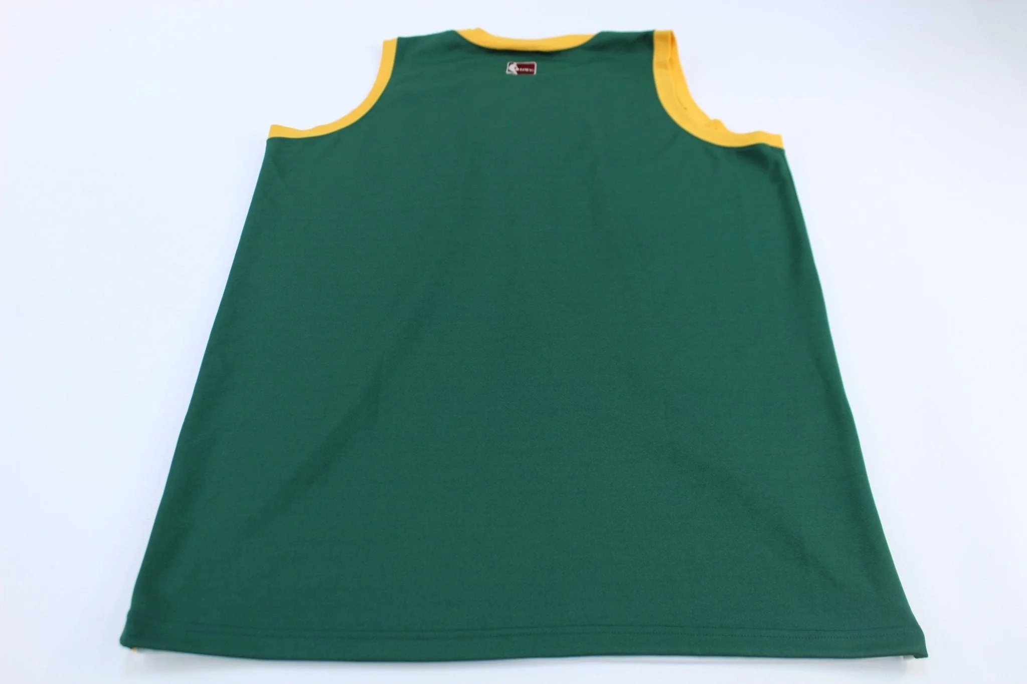 Seattle Supersonics Embroidered Hardwood Classics Basketball Jersey - Image 2