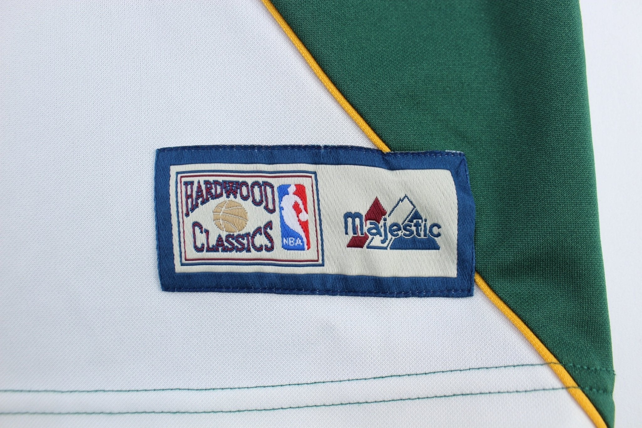 Seattle Supersonics Embroidered Hardwood Classics Basketball Jersey - Image 3