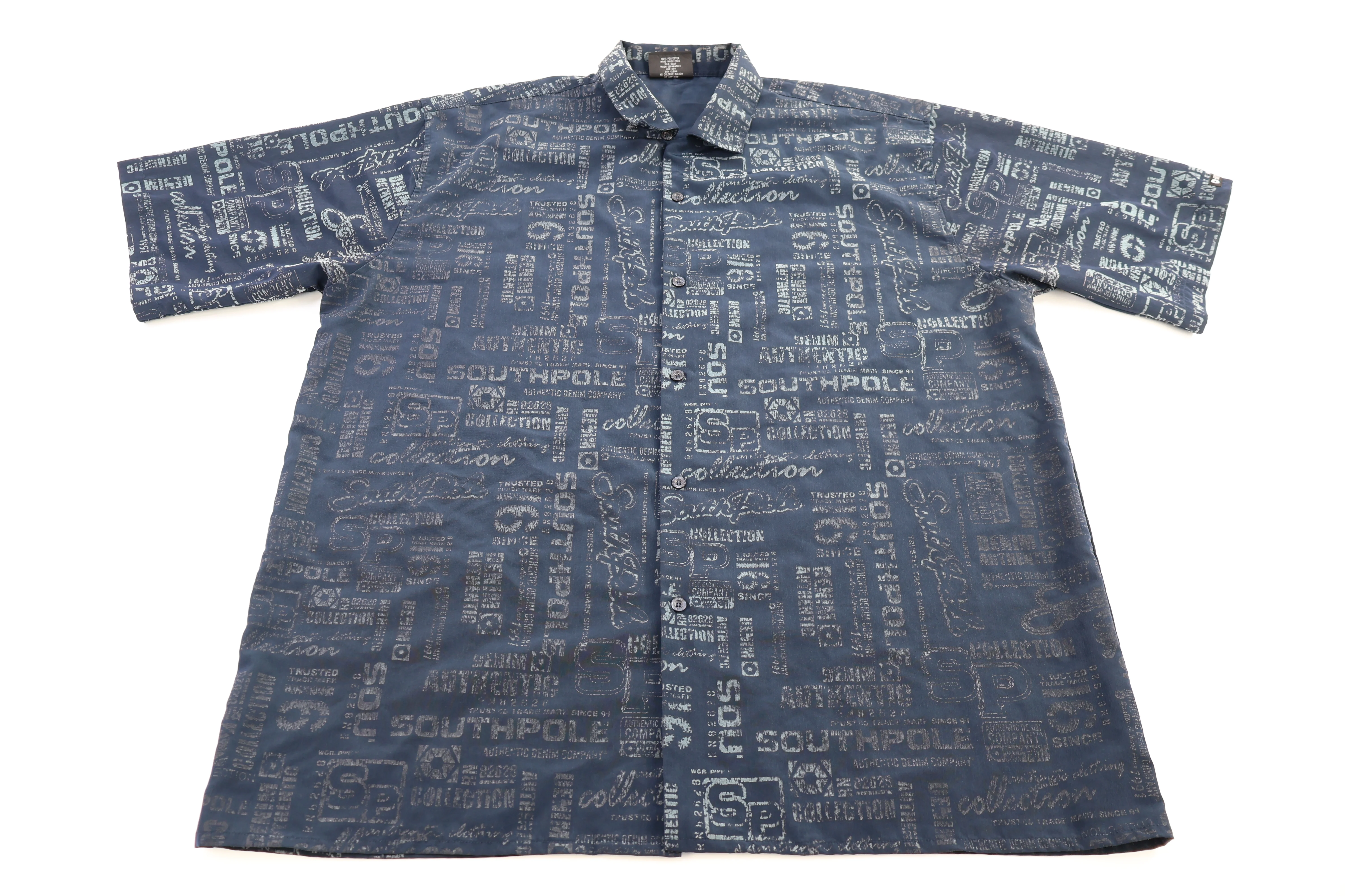Southpole All Over Graphic Button Down