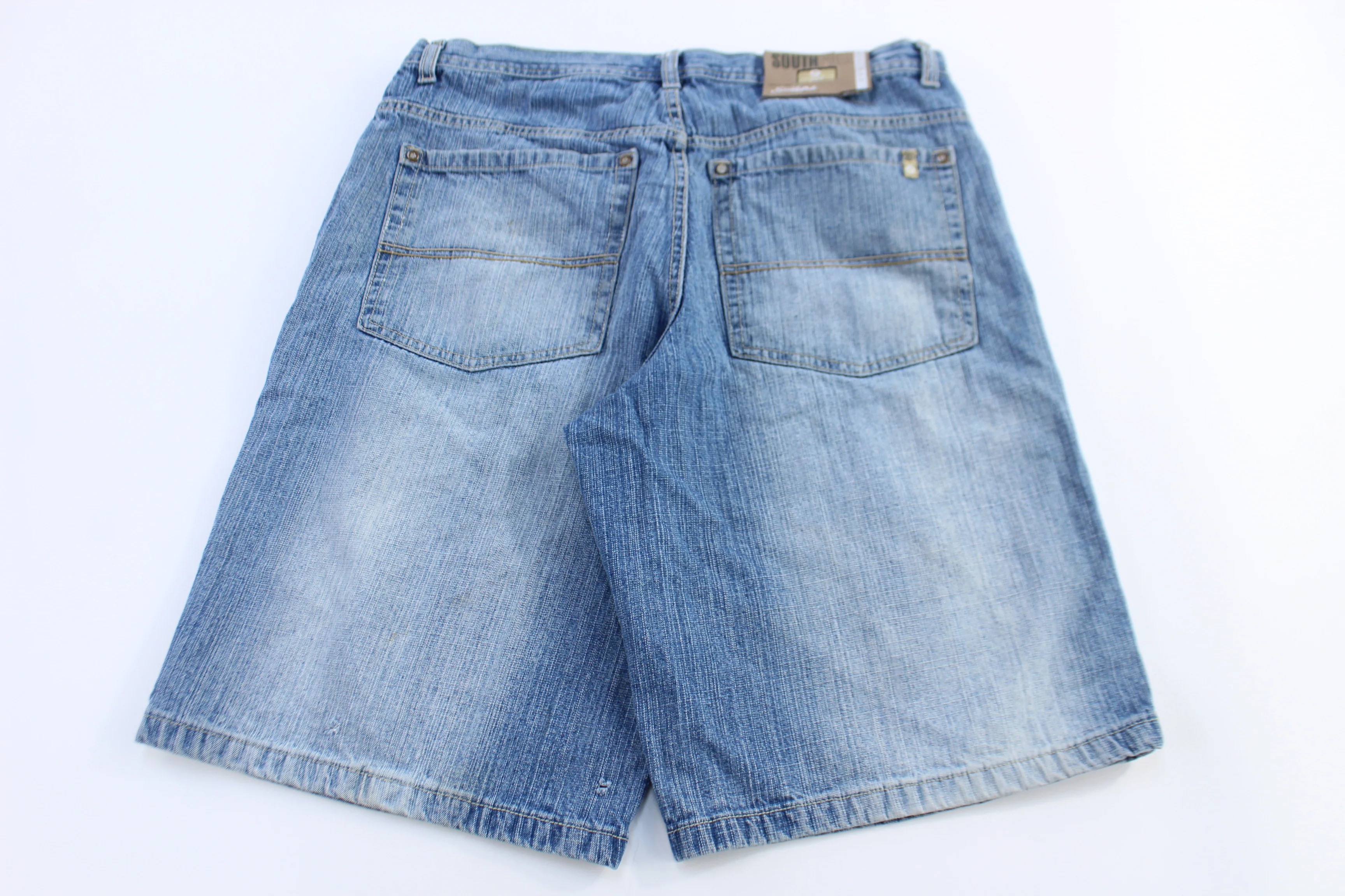 Southpole Light Wash Denim Shorts - Image 2