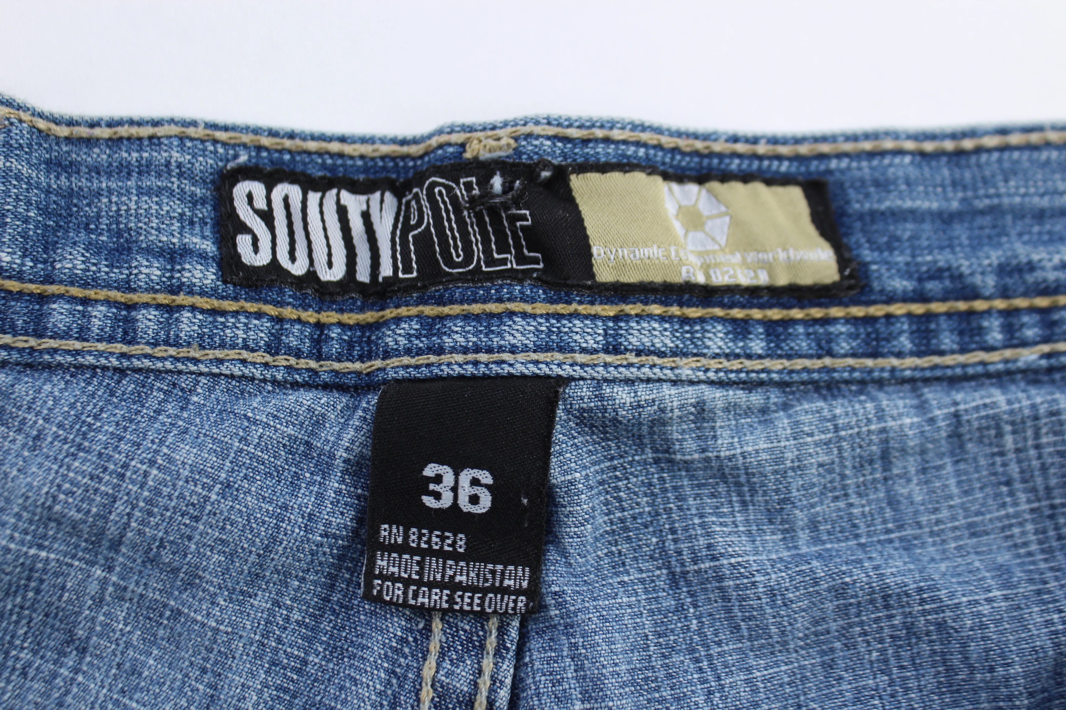 Southpole Light Wash Denim Shorts - Image 4