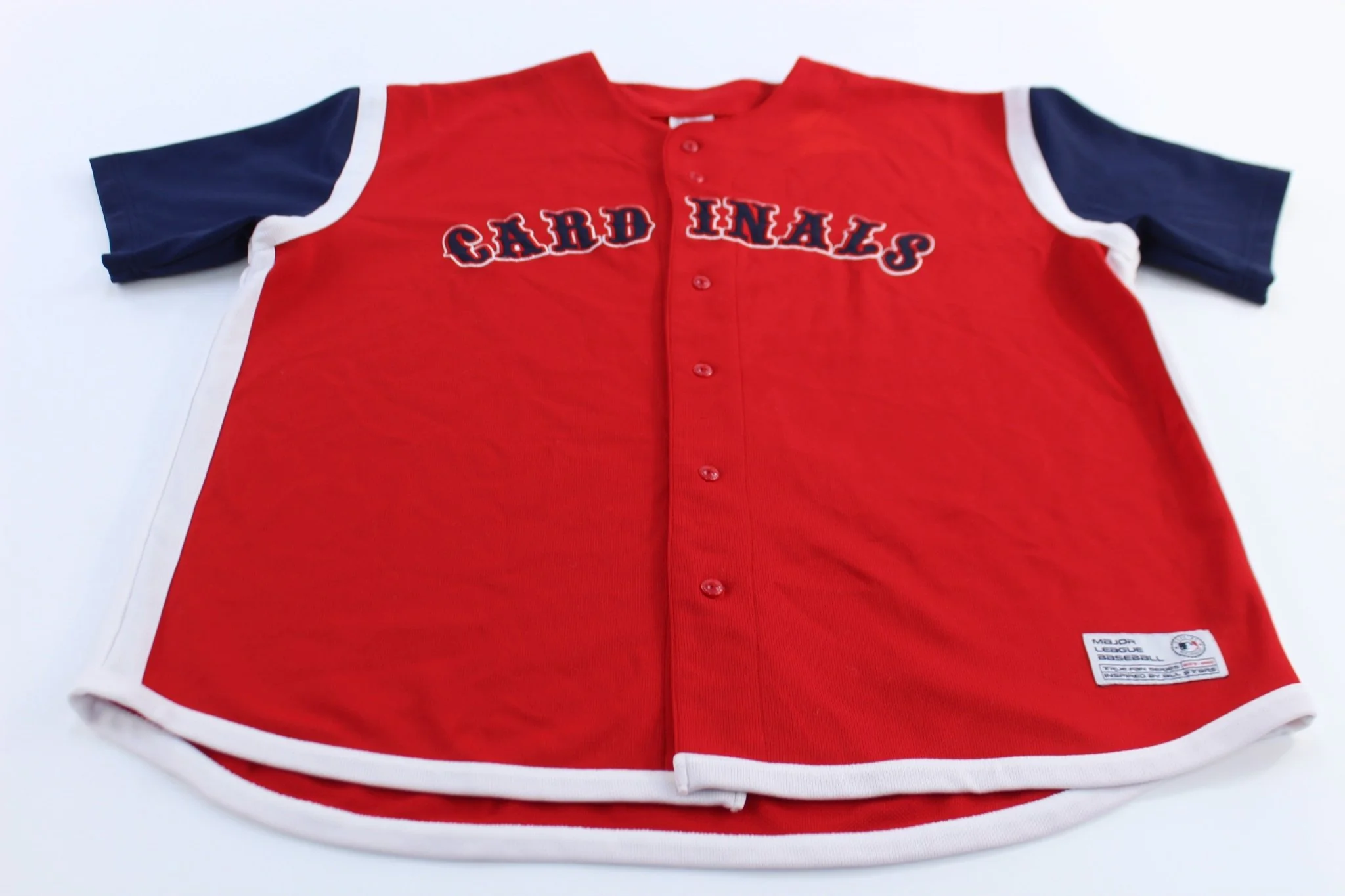 St. Louis Cardinals Embroidered True Fan Baseball Jersey