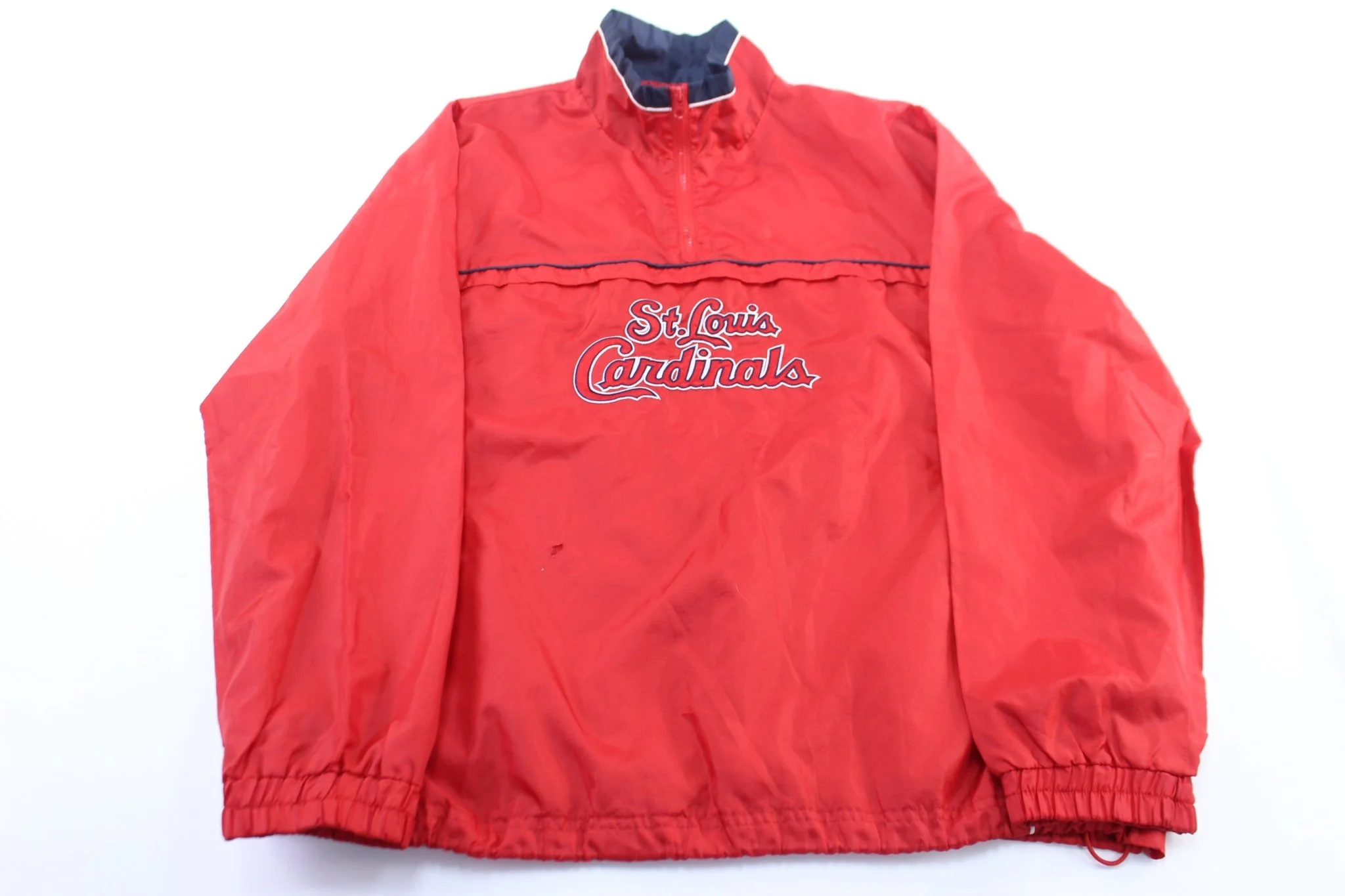 St. Louis Cardinals Embroidered Windbreaker Pullover