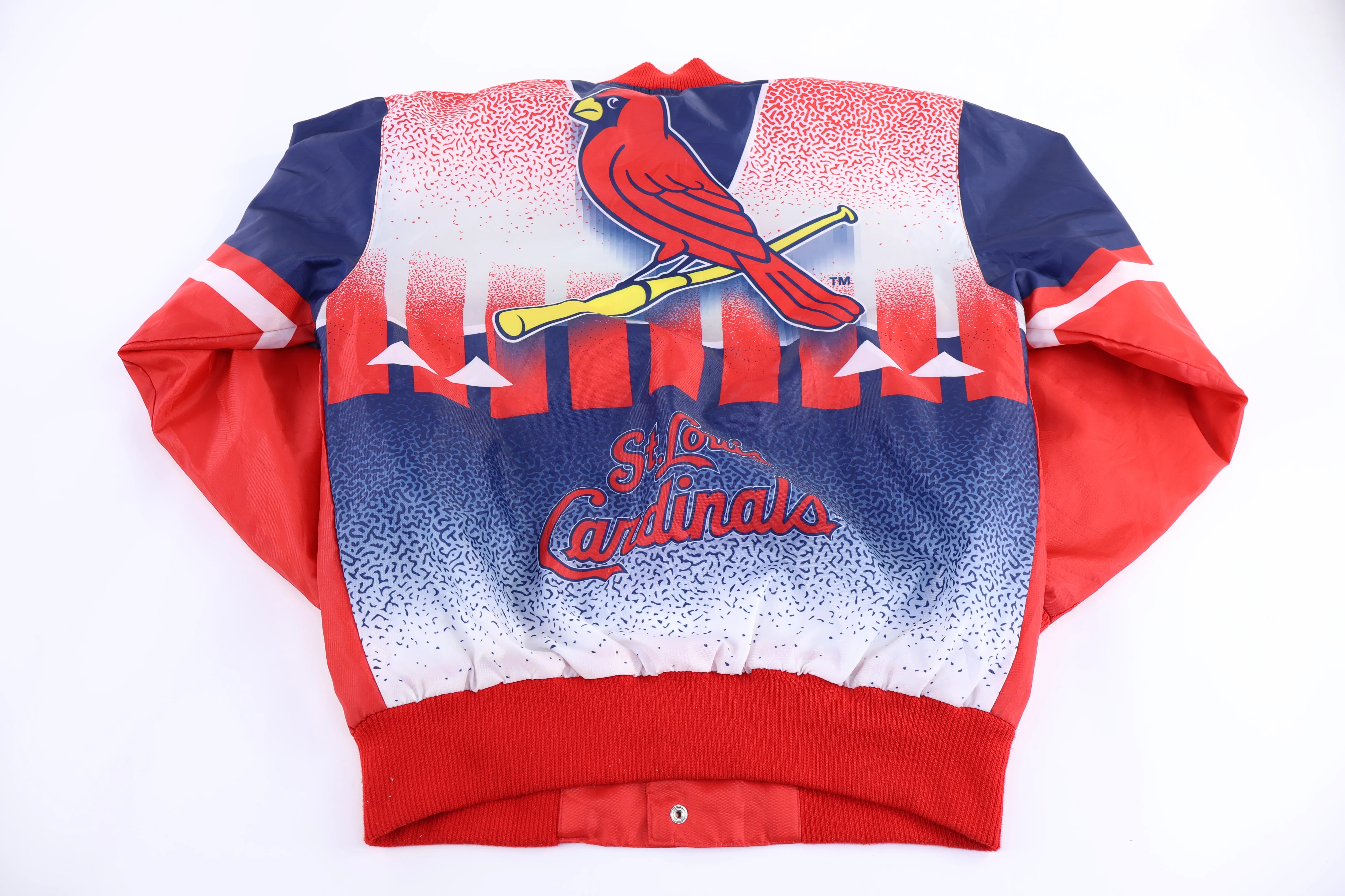 St. Louis Cardinals Full Snap Bomber Jacket - Image 2