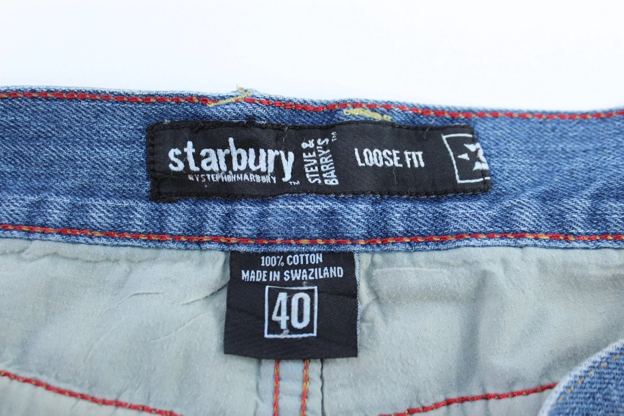 Starbury Loose Fit Denim Shorts - Image 3