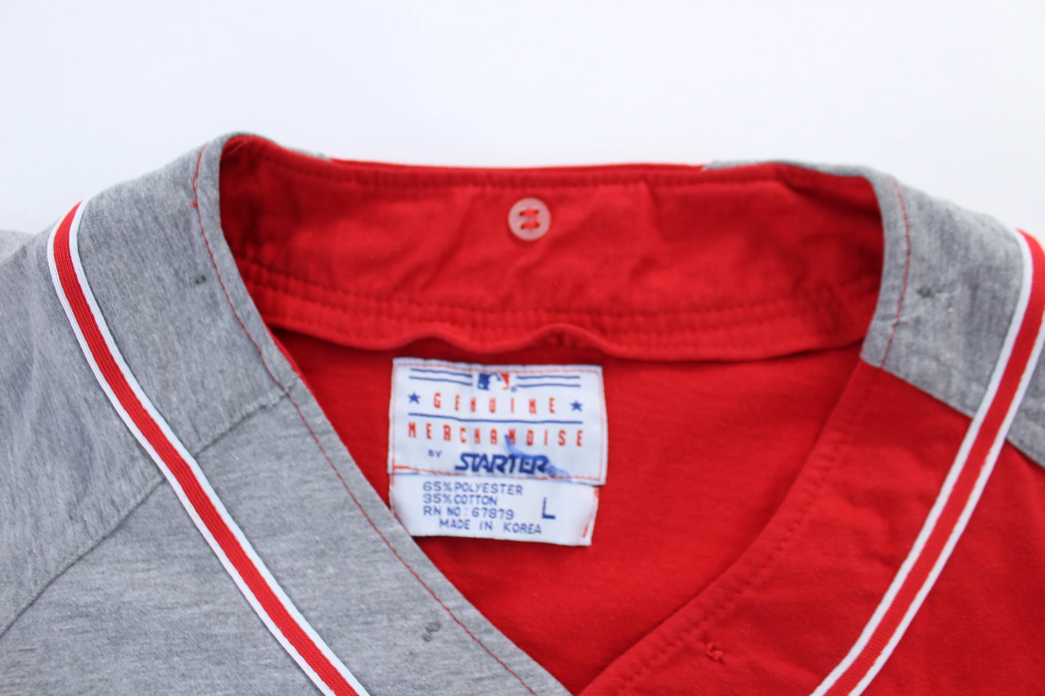 Starter Cincinnati Reds Baseball Button Down - Image 3