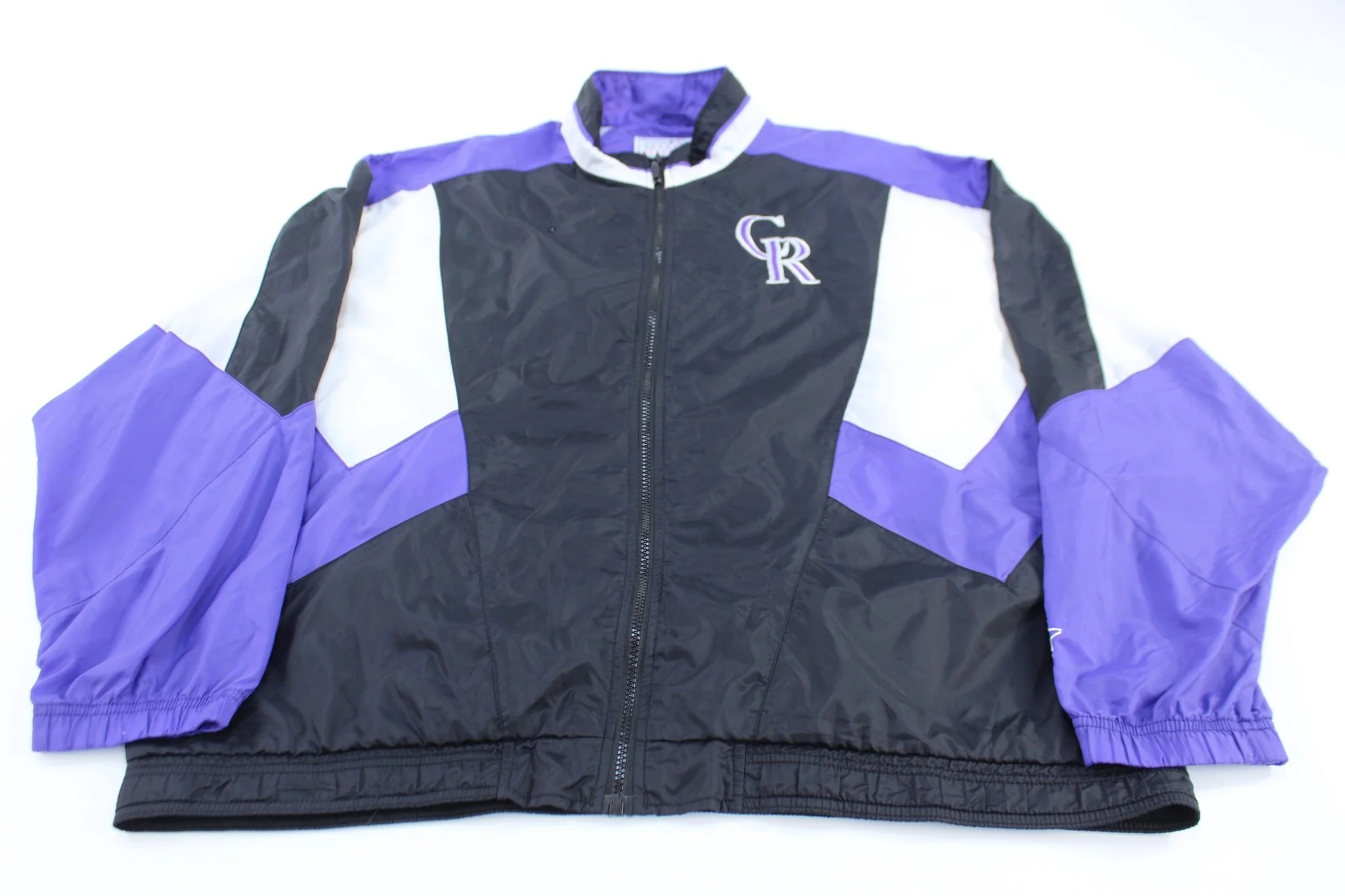 Starter Colorado Rockies Baseball Embroidered Windbreaker Jacket