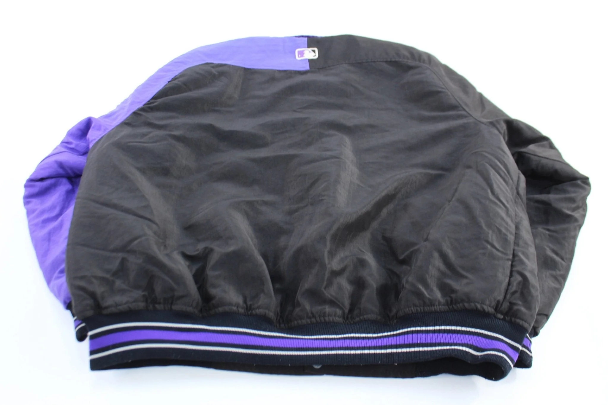Starter Colorado Rockies Baseball Snap Button Jacket - Image 2