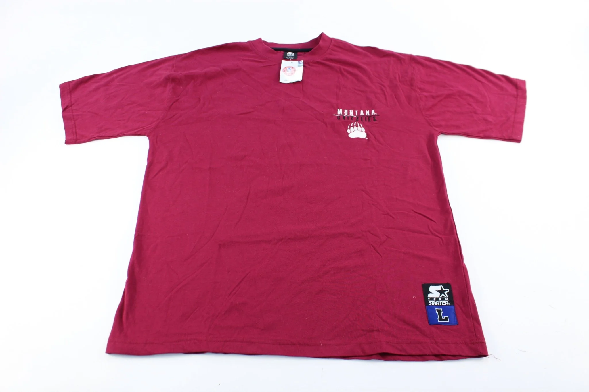 Starter Logo University of Montana Grizzles T-Shirt