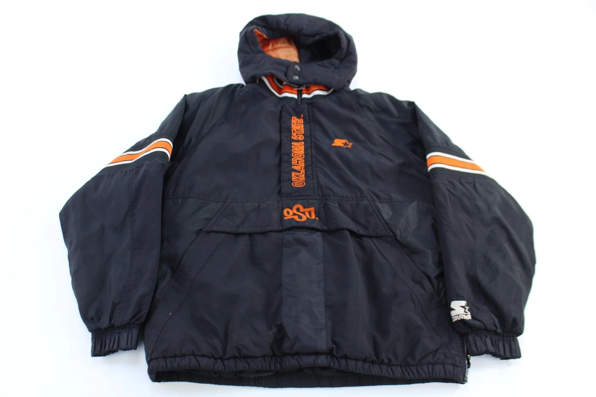 Starter Oklahoma State University Embroidered Puffer Jacket