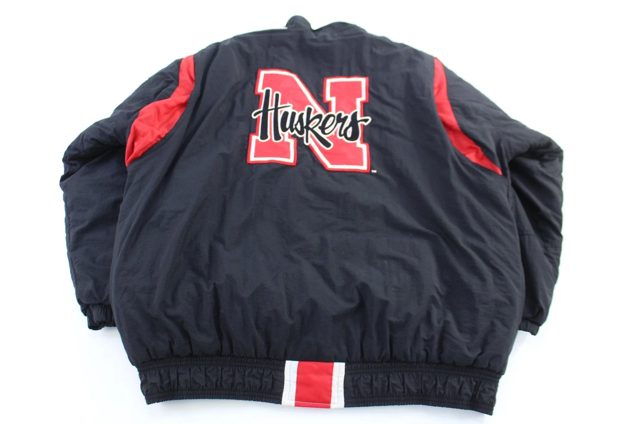 Starter University of Nebraska Full Zip Puffer Jacket - Image 3