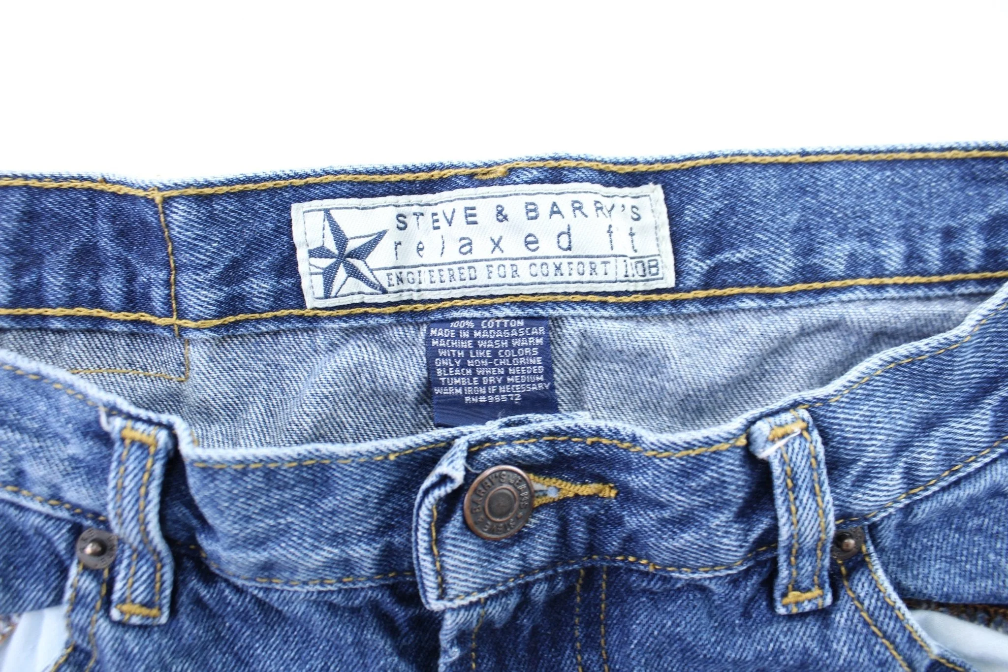 Steve & Barry's Relaxed Fit Denim Shorts - Image 4