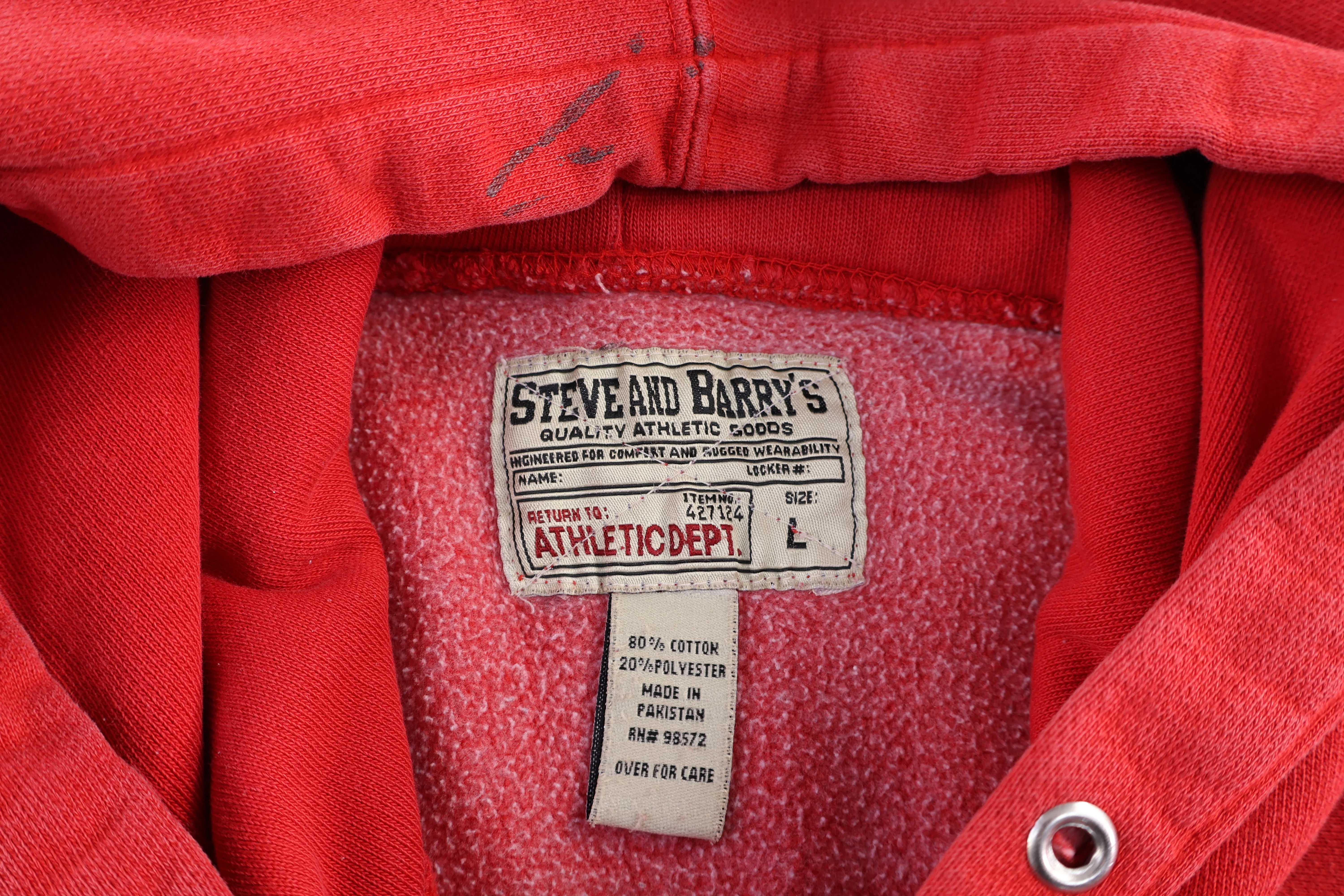 Steve & Barry's University of Wisconsin Pullover Hoodie - Image 4