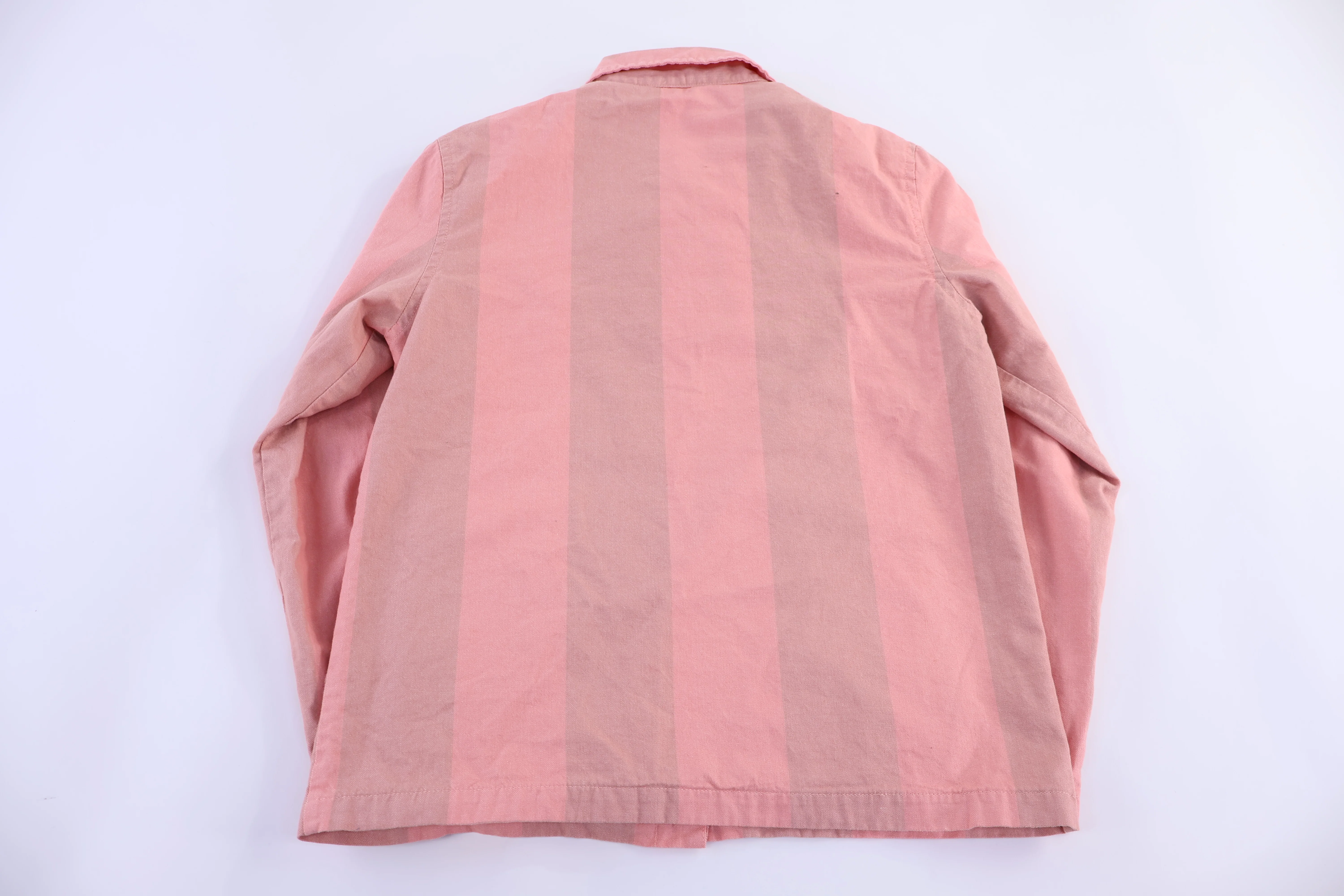 Stussy Pink Coral Full Snap Jacket - Image 2