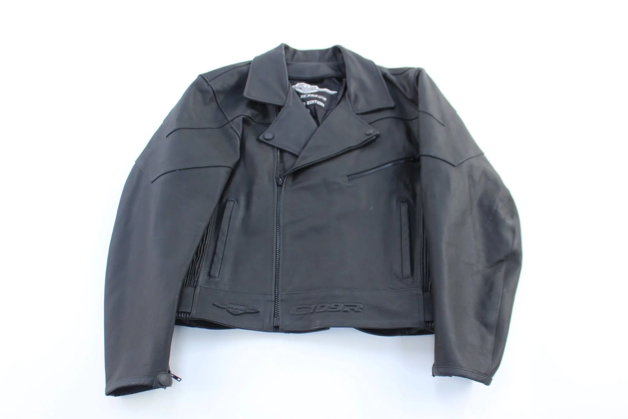 Suzuki Boulevard C 109R Limited Edition Black Leather Jacket