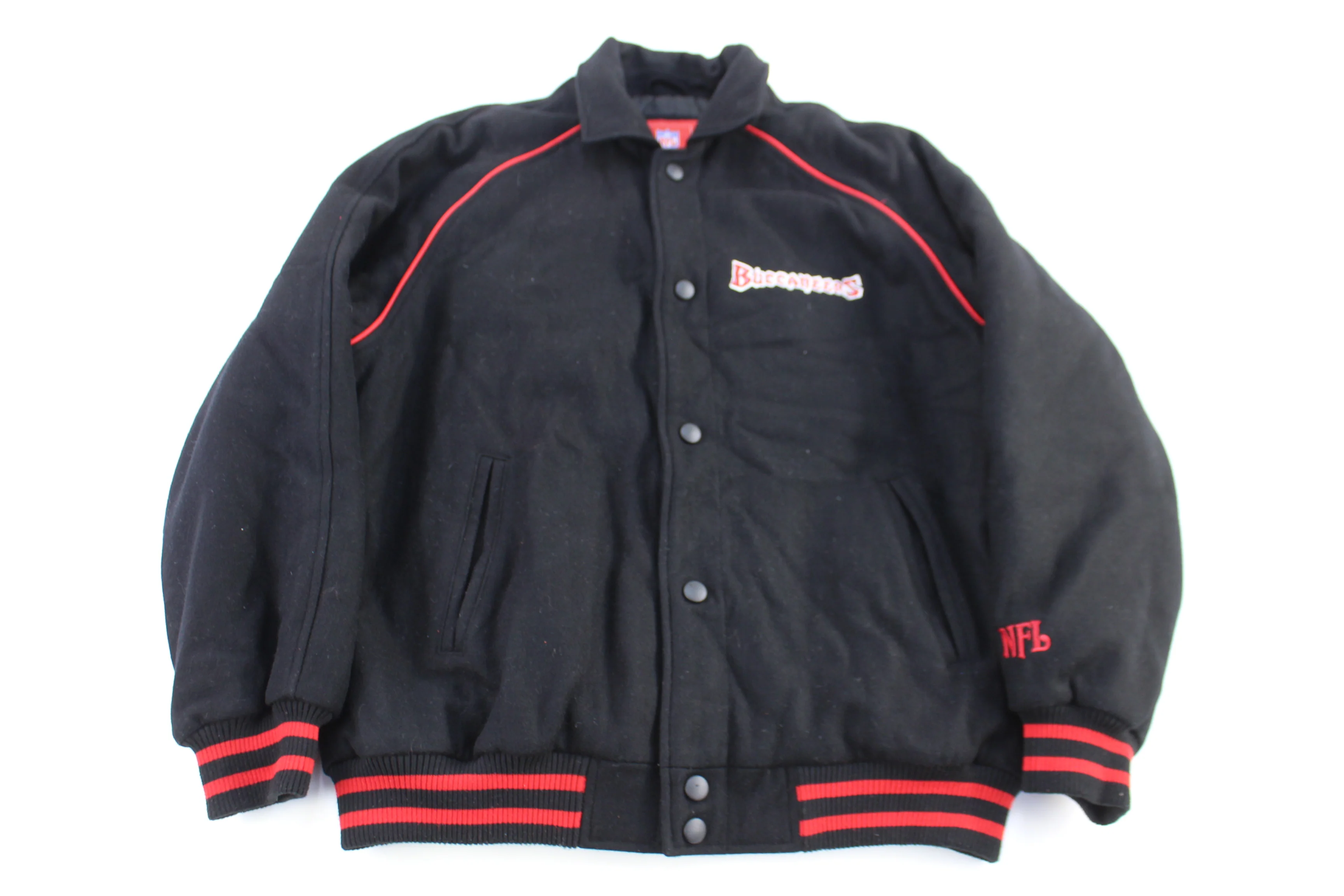 Tampa Bay Buccaneers Football Full Snap Jacket