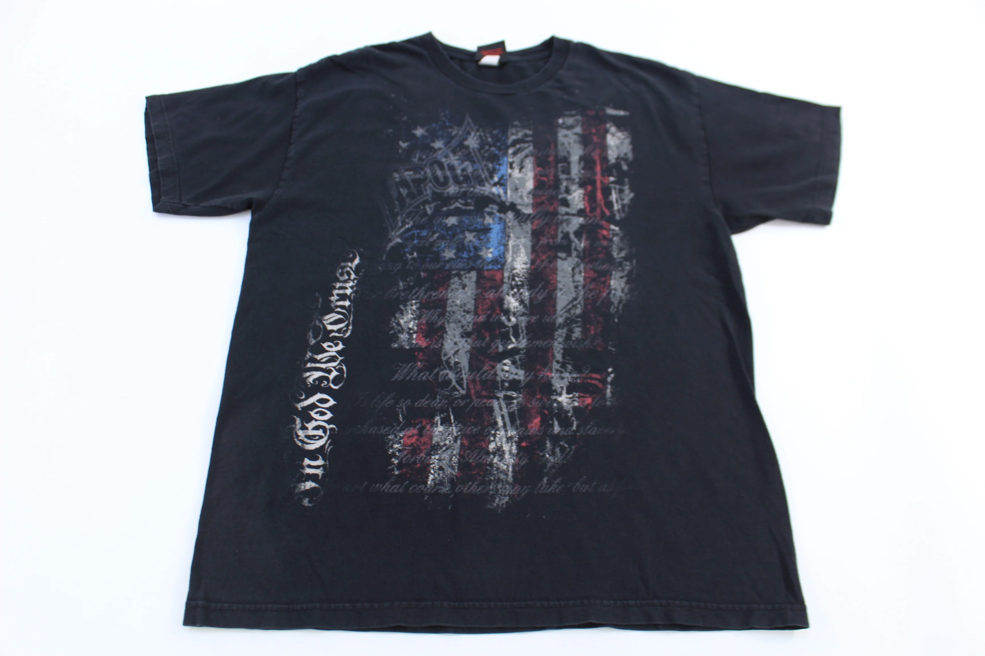 Tapout American Flag Graphic T-shirt