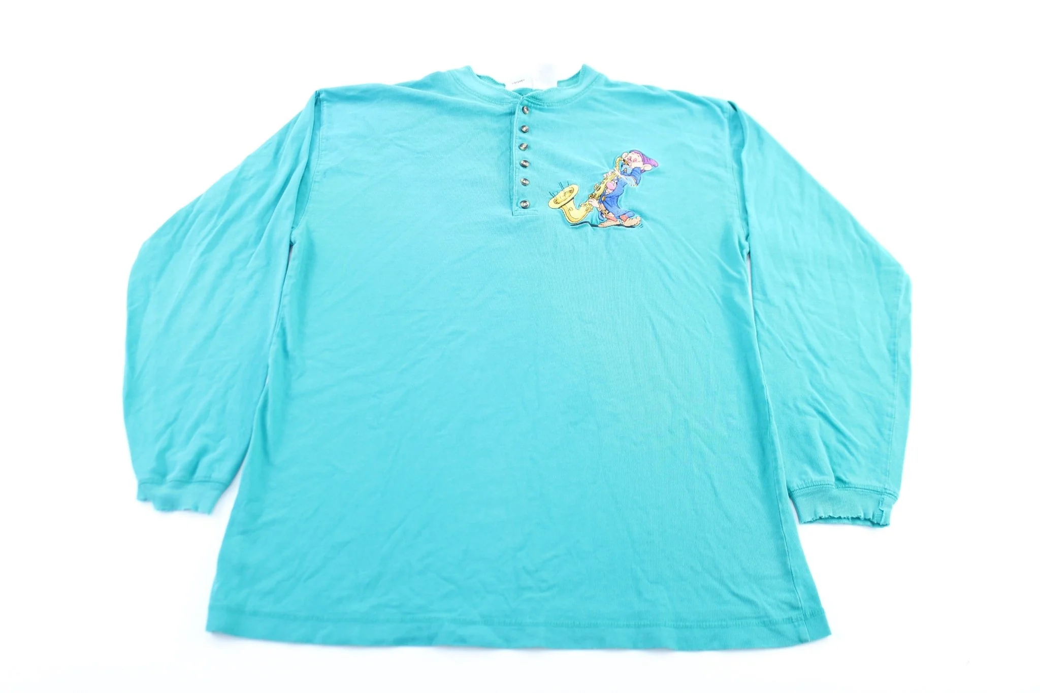 The Disney Store Embroidered 7 Dwarfs LS T-Shirt