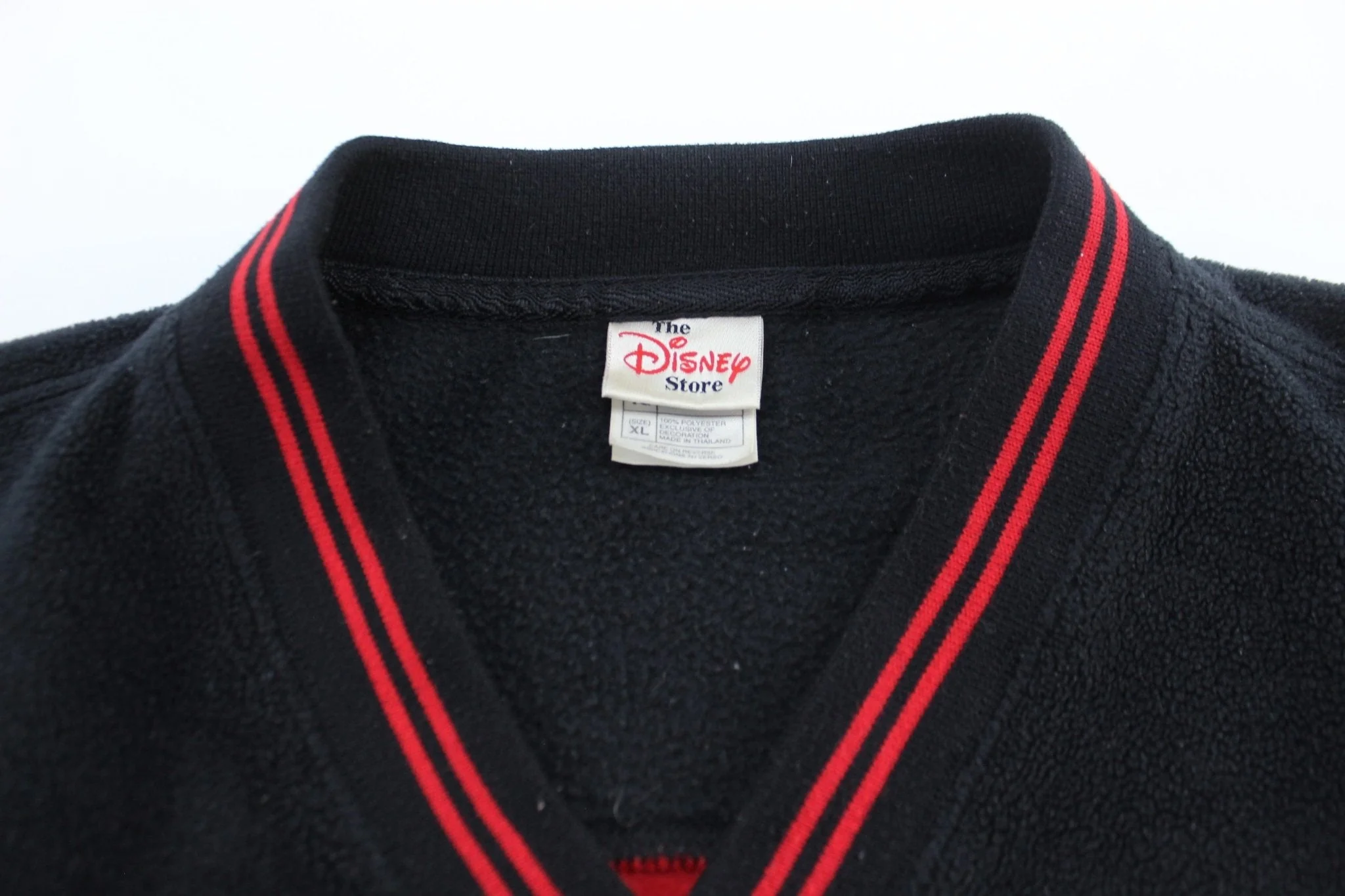 The Disney Store Embroidered Mickey Mouse Fleece Sweatshirt - Image 3