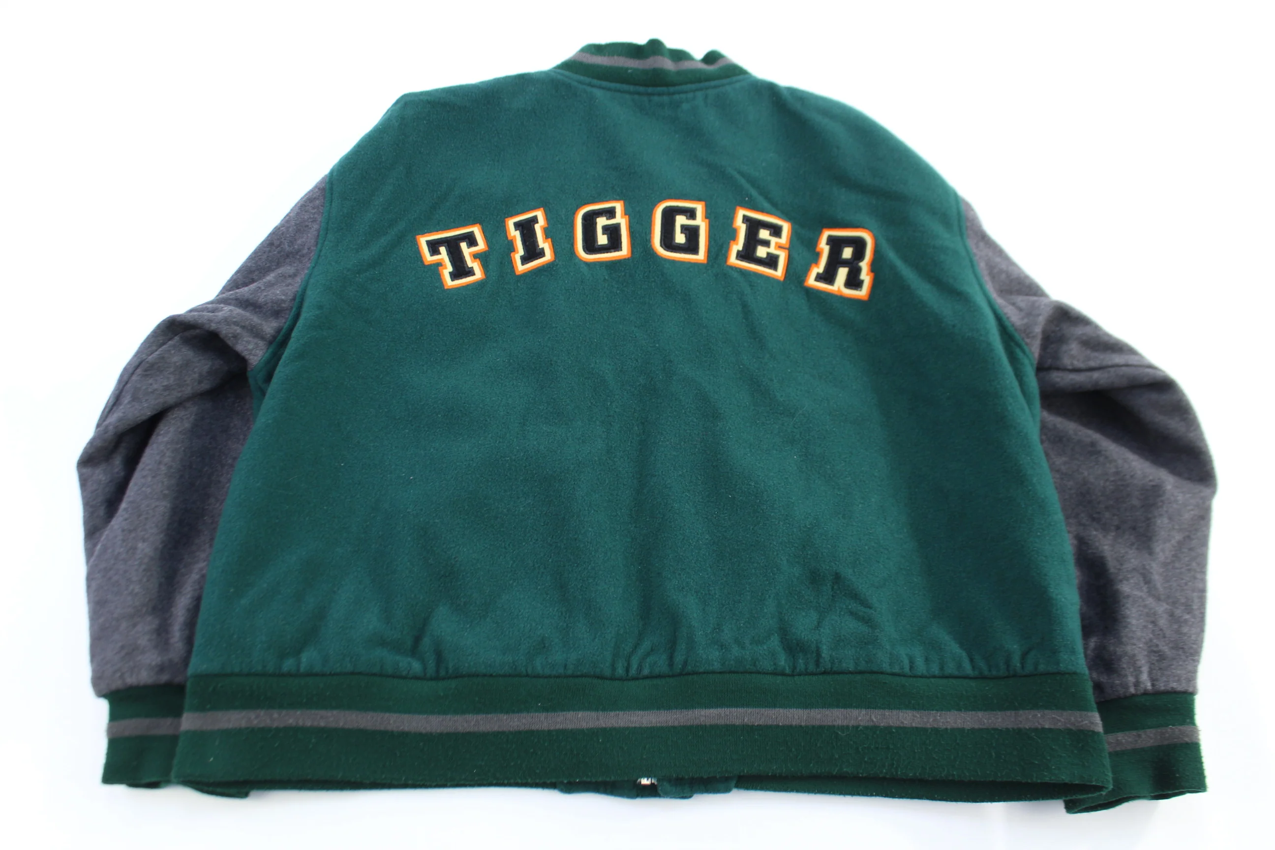 The Disney Store Tigger Grey & Green Varsity Jacket - Image 2