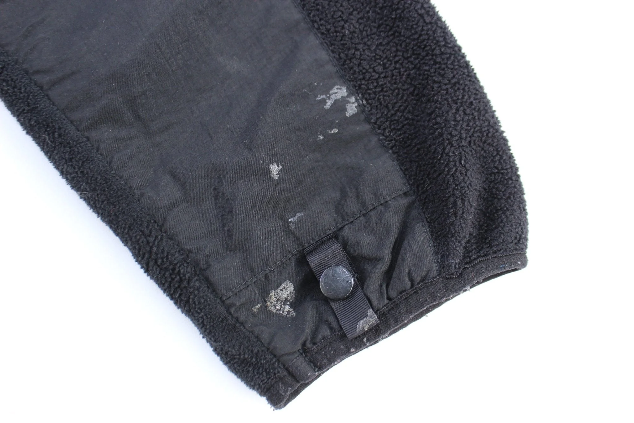 The North Face Black Hooded Denali Fleece Jacket - Image 4