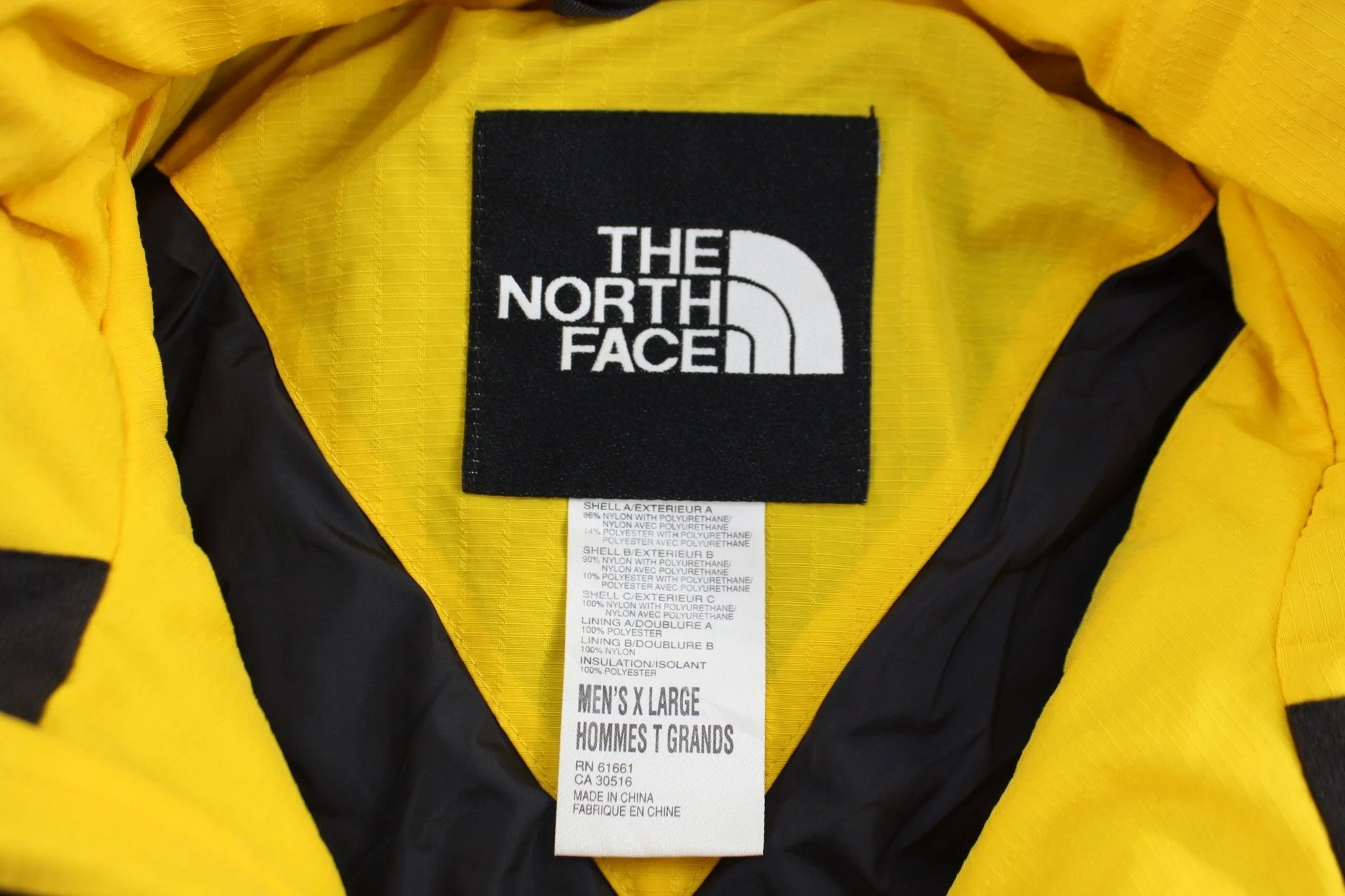 The North Face Black & Yellow Extreme Light Jacket - Image 5