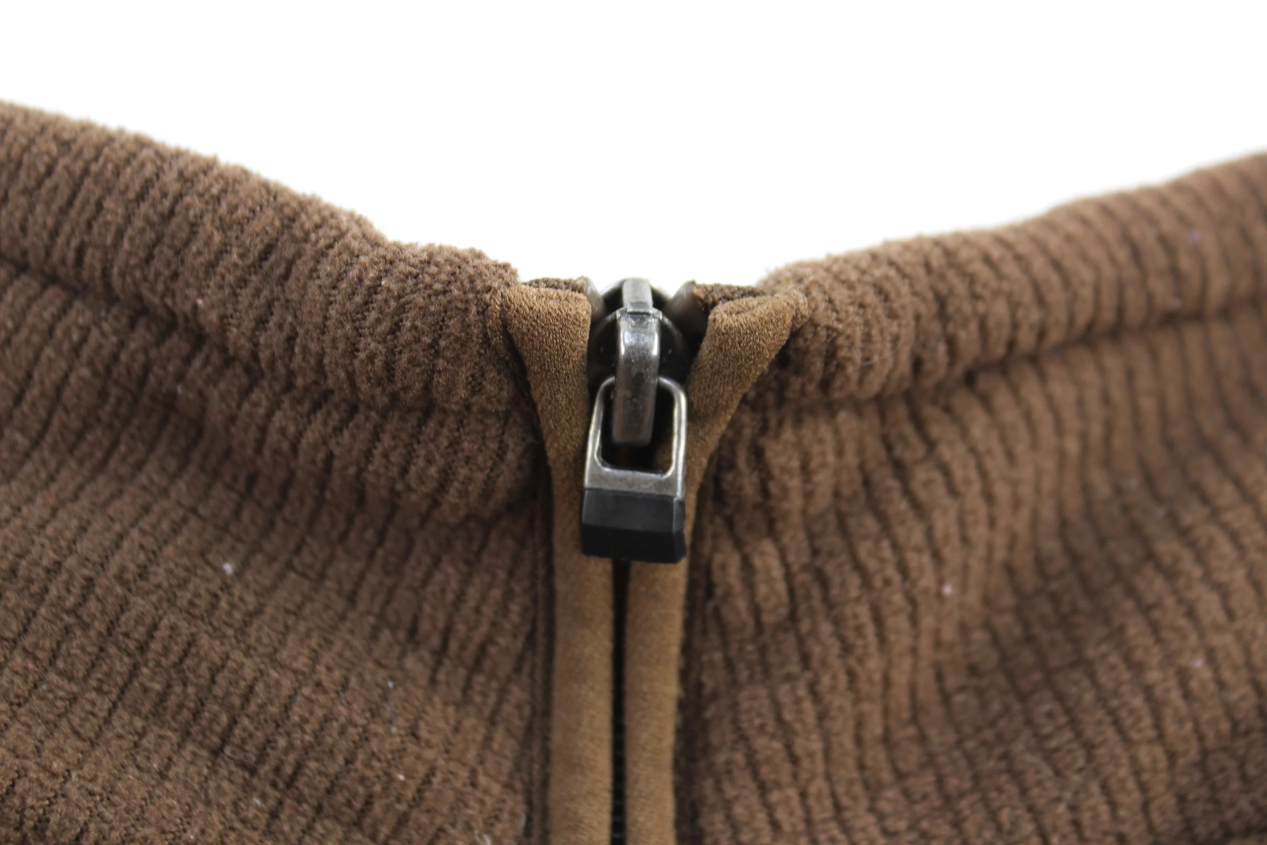 The North Face Brown Waffle Quarter Zip Sweater - Image 3
