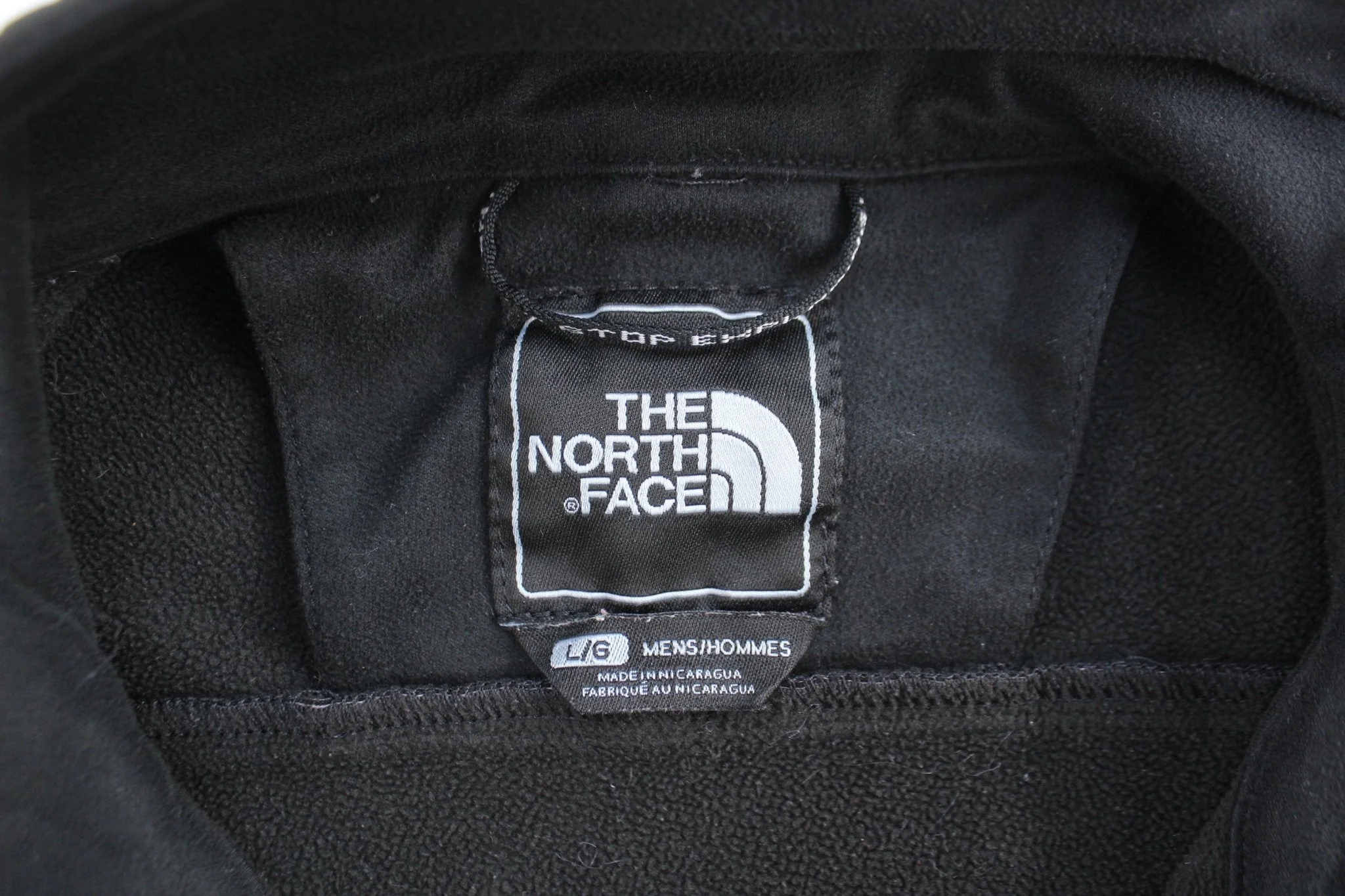 The North Face Embroidered Logo Black Apex Jacket - Image 3