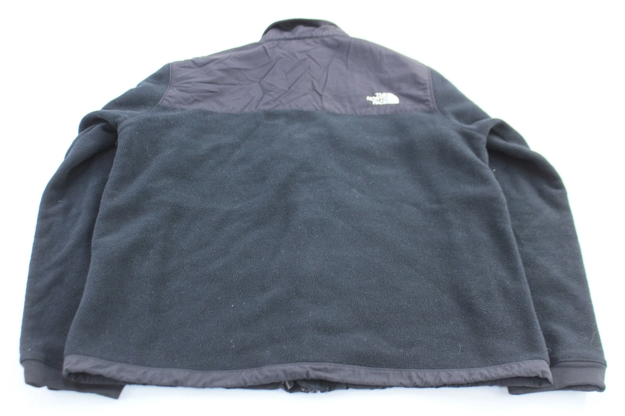 The North Face Embroidered Logo Black Denali Fleece Jacket - Image 2