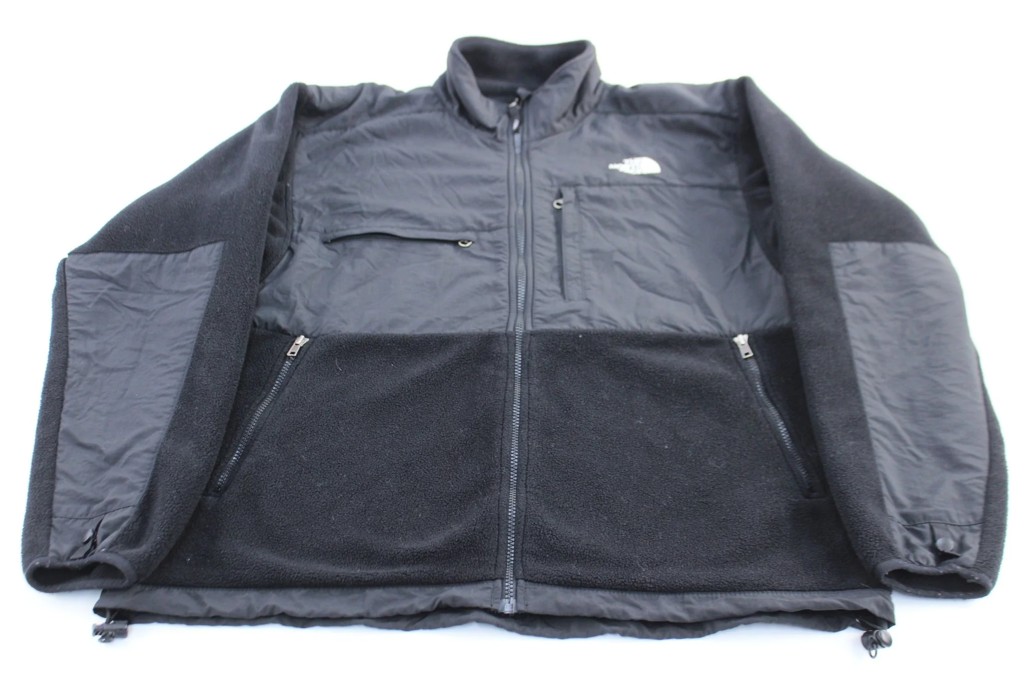 The North Face Embroidered Logo Black Denali Jacket