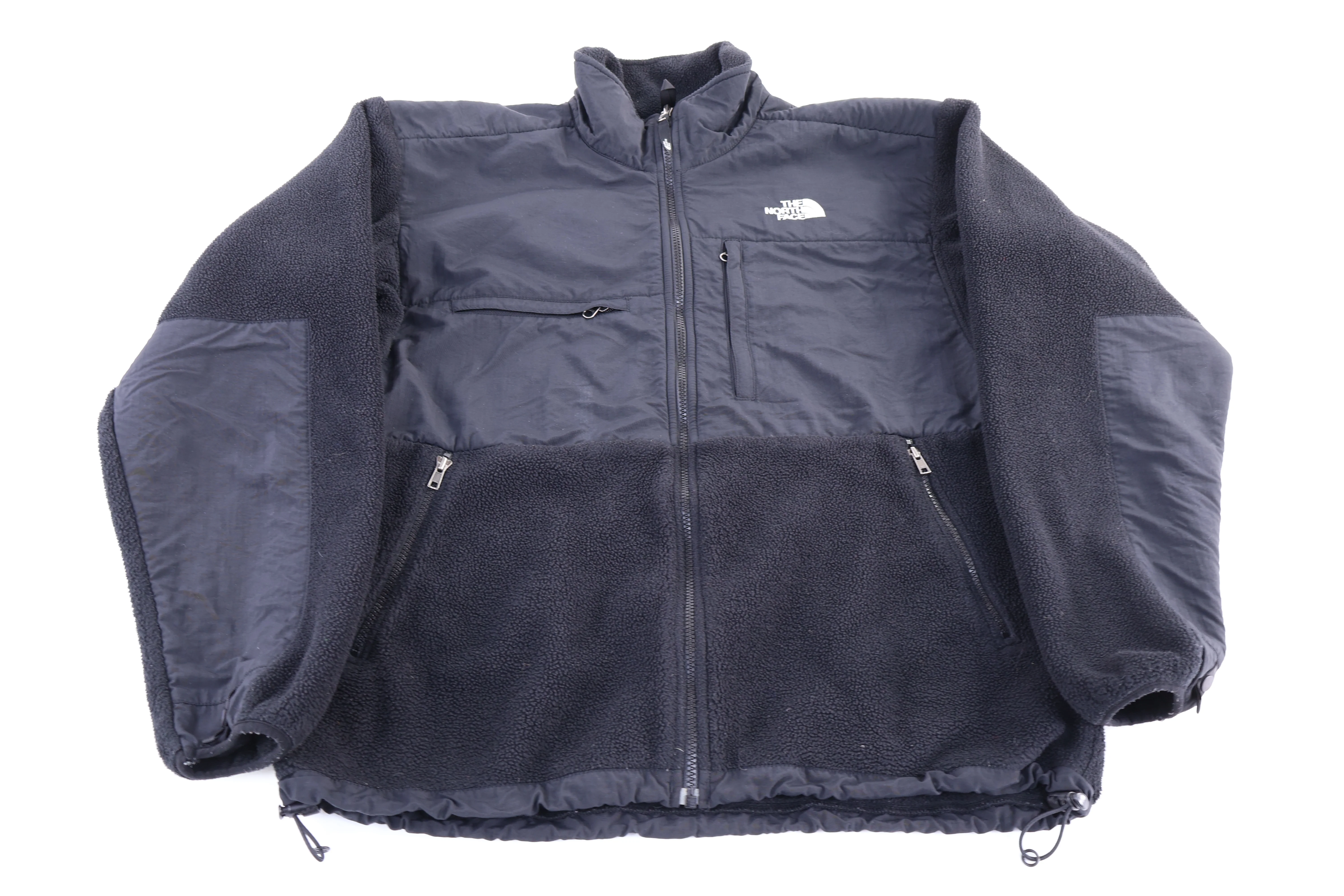 The North Face Embroidered Logo Black Full zip Jacket