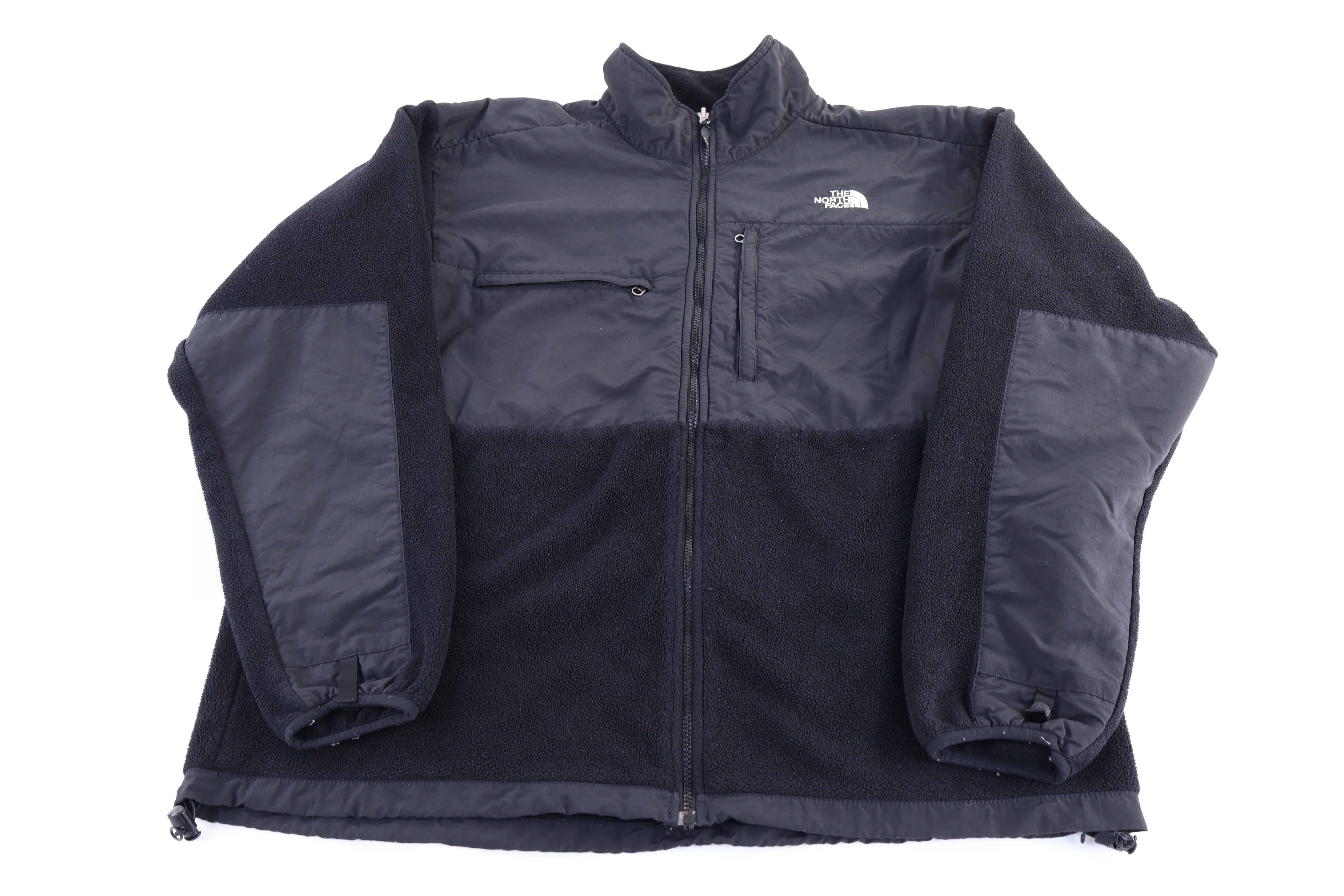 The North Face Embroidered Logo Black Full Zip Jacket
