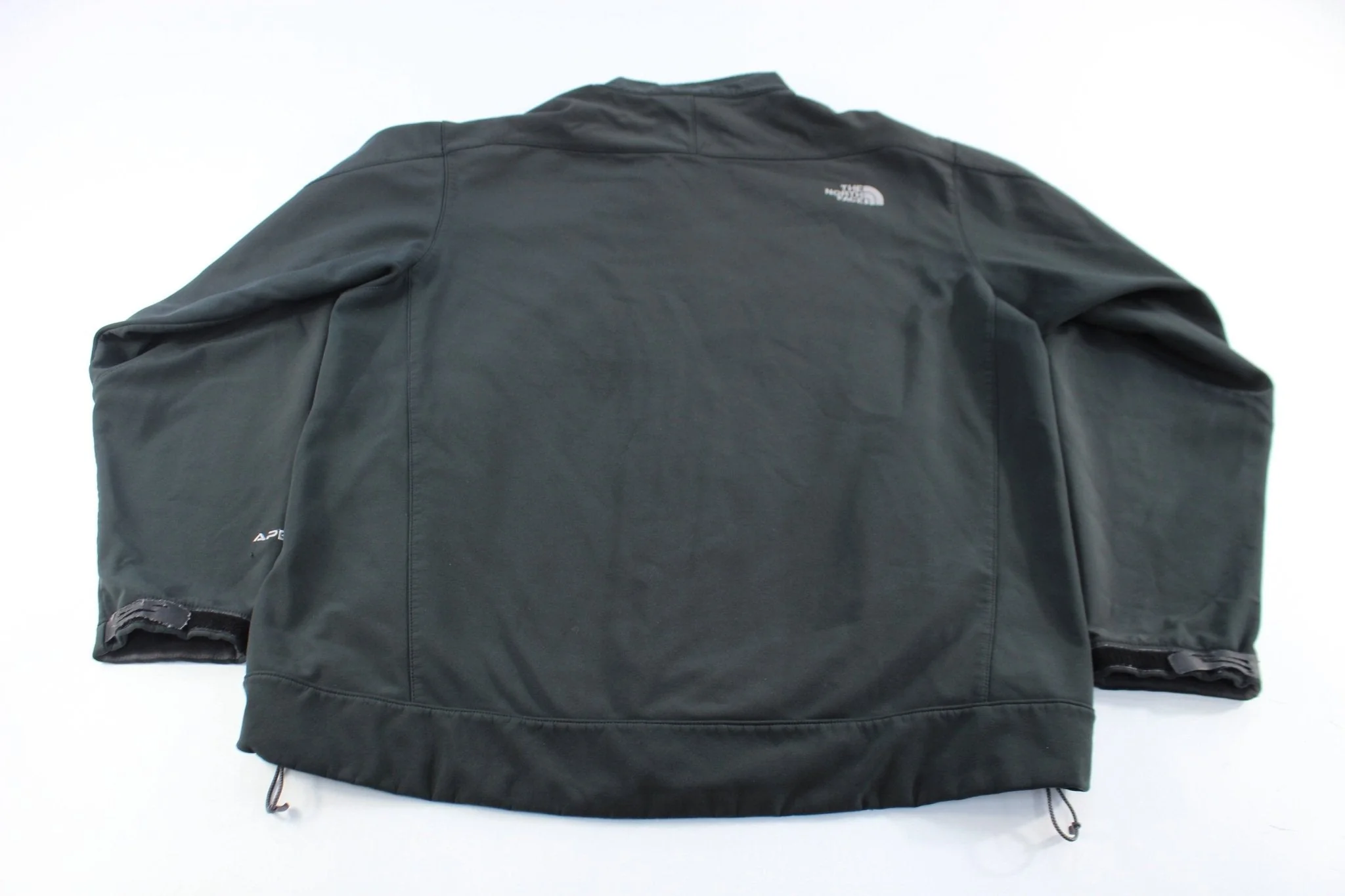 The North Face Embroidered Logo Black Zip Up Jacket - Image 2