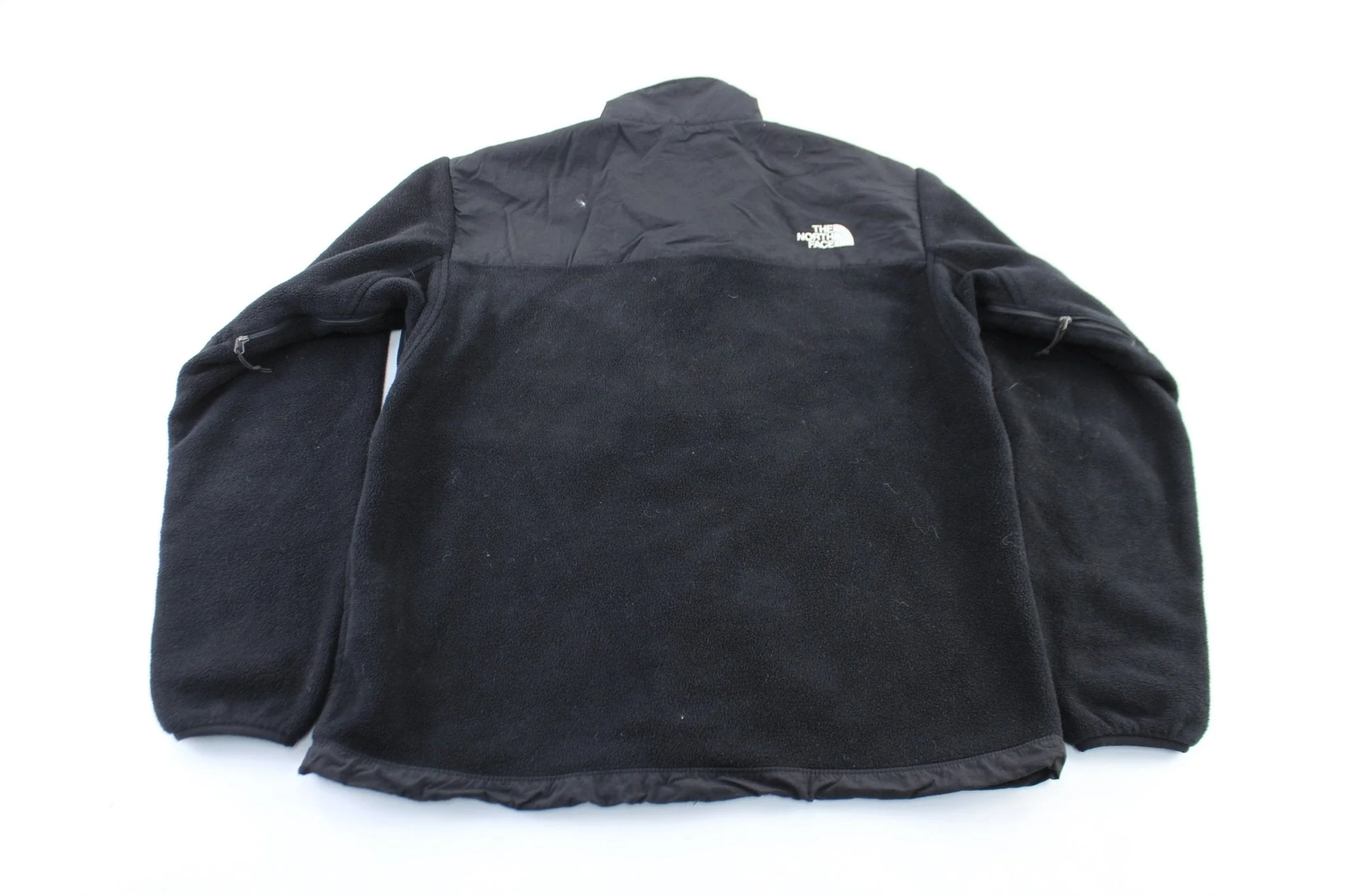 The North Face Embroidered Logo Black Zip Up Jacket - Image 2