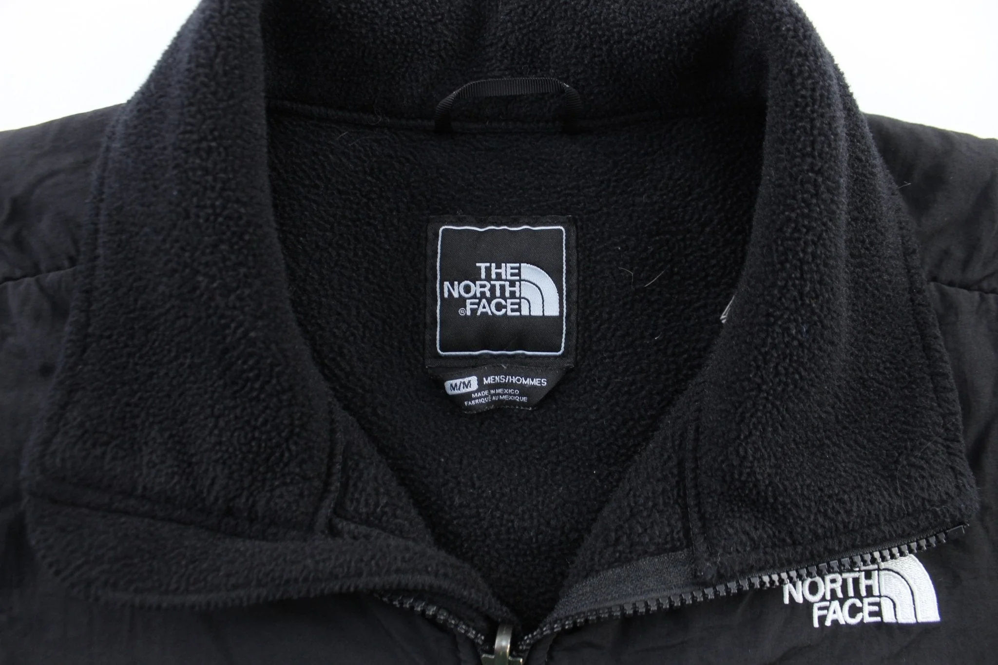 The North Face Embroidered Logo Black Zip Up Jacket - Image 4