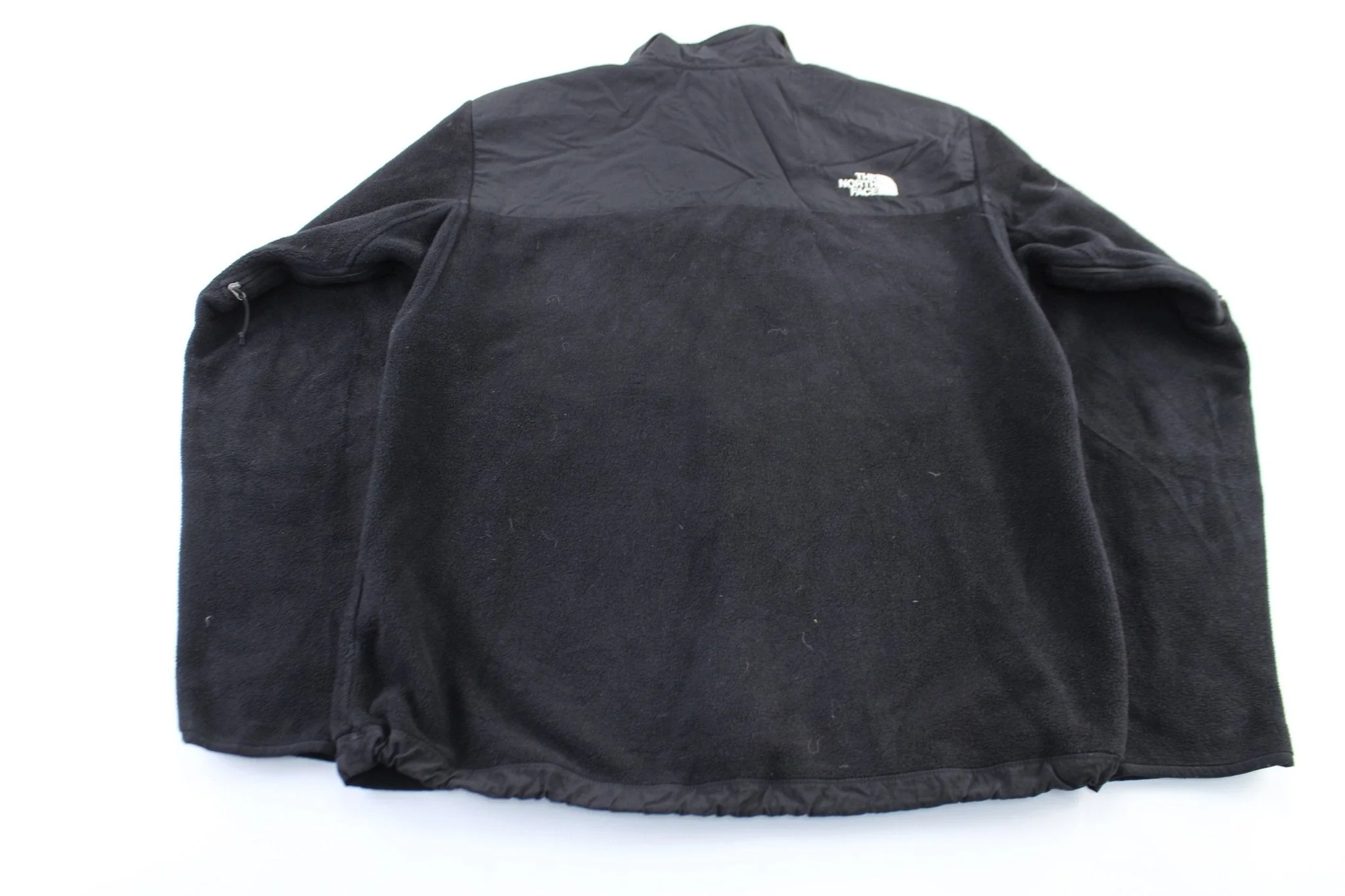 The North Face Embroidered Logo Black Zip Up Jacket - Image 2
