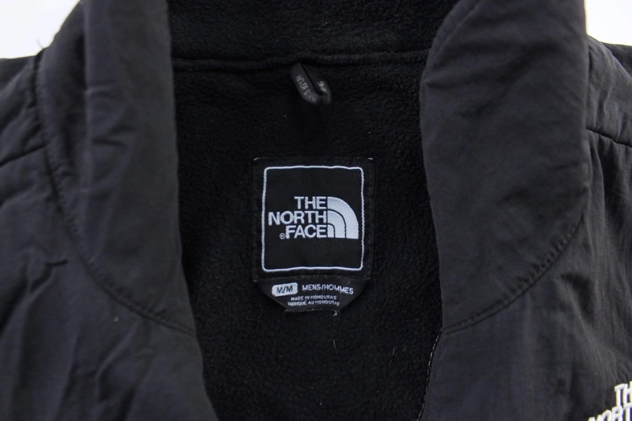 The North Face Embroidered Logo Black Zip Up Jacket - Image 3