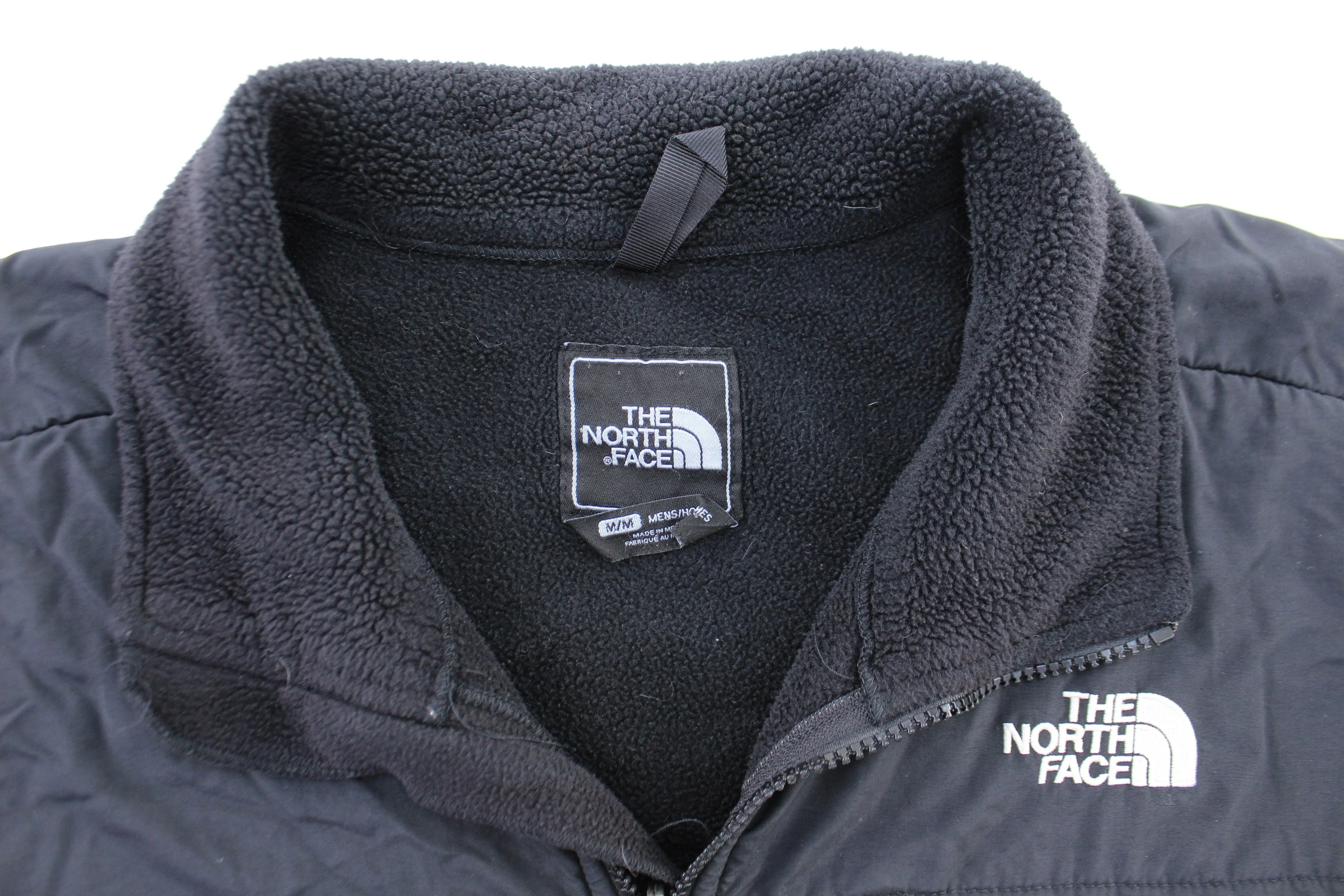The North Face Embroidered Logo Black Zip Up Jacket - Image 4