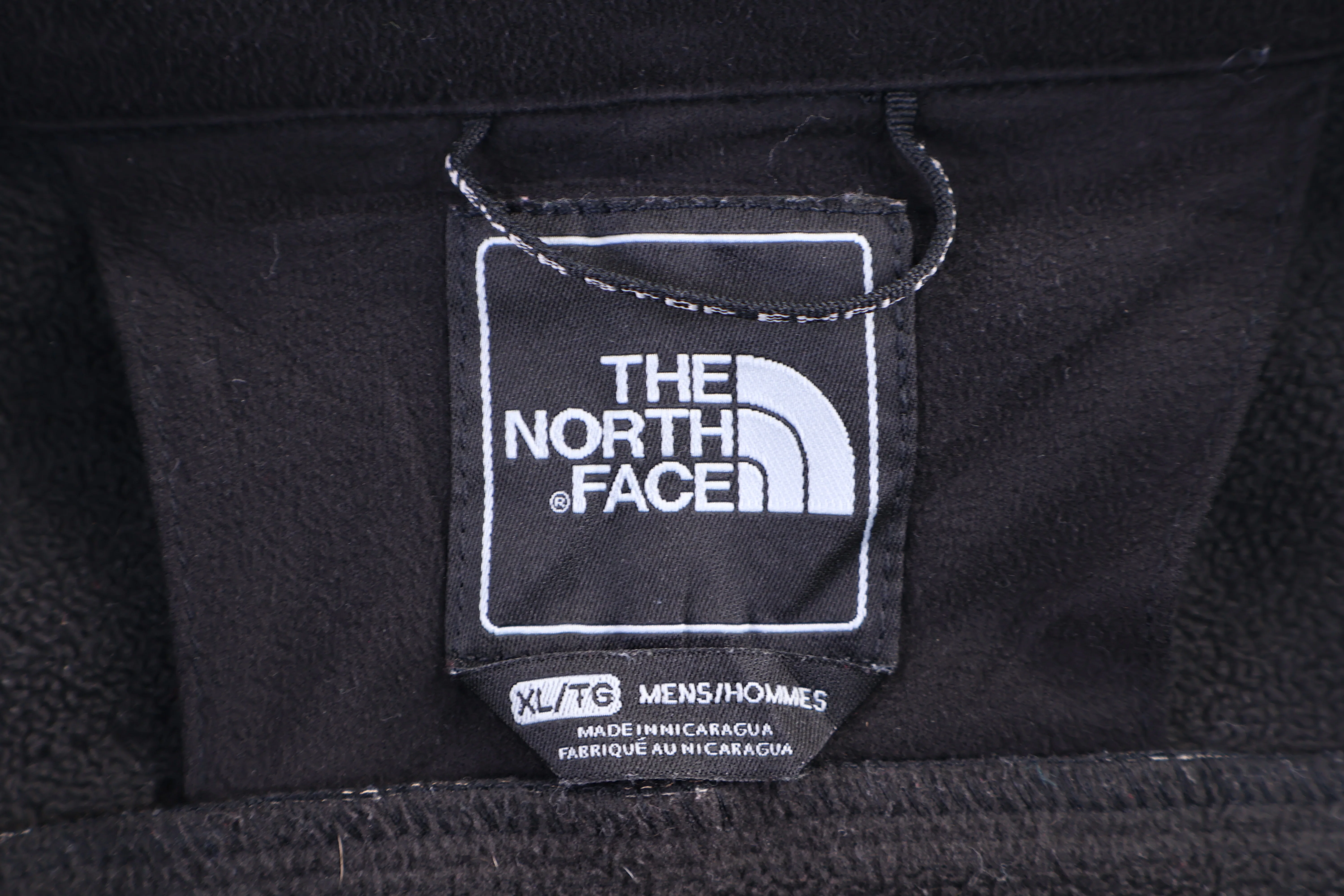 The North Face Embroidered Logo Grey & Black Full Zip Jacket - Image 4