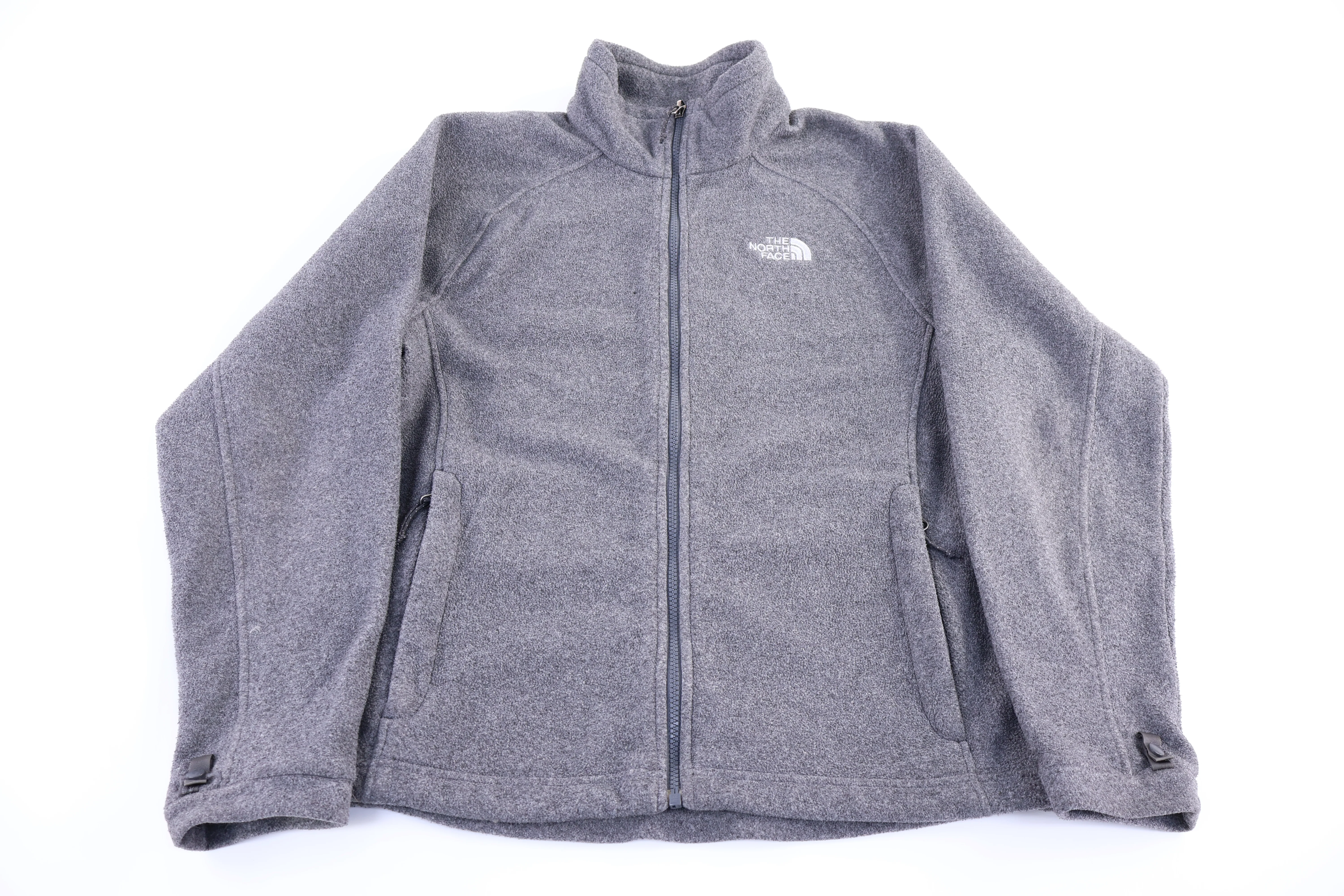 The North Face Embroidered Logo Grey Full Zip Jacket