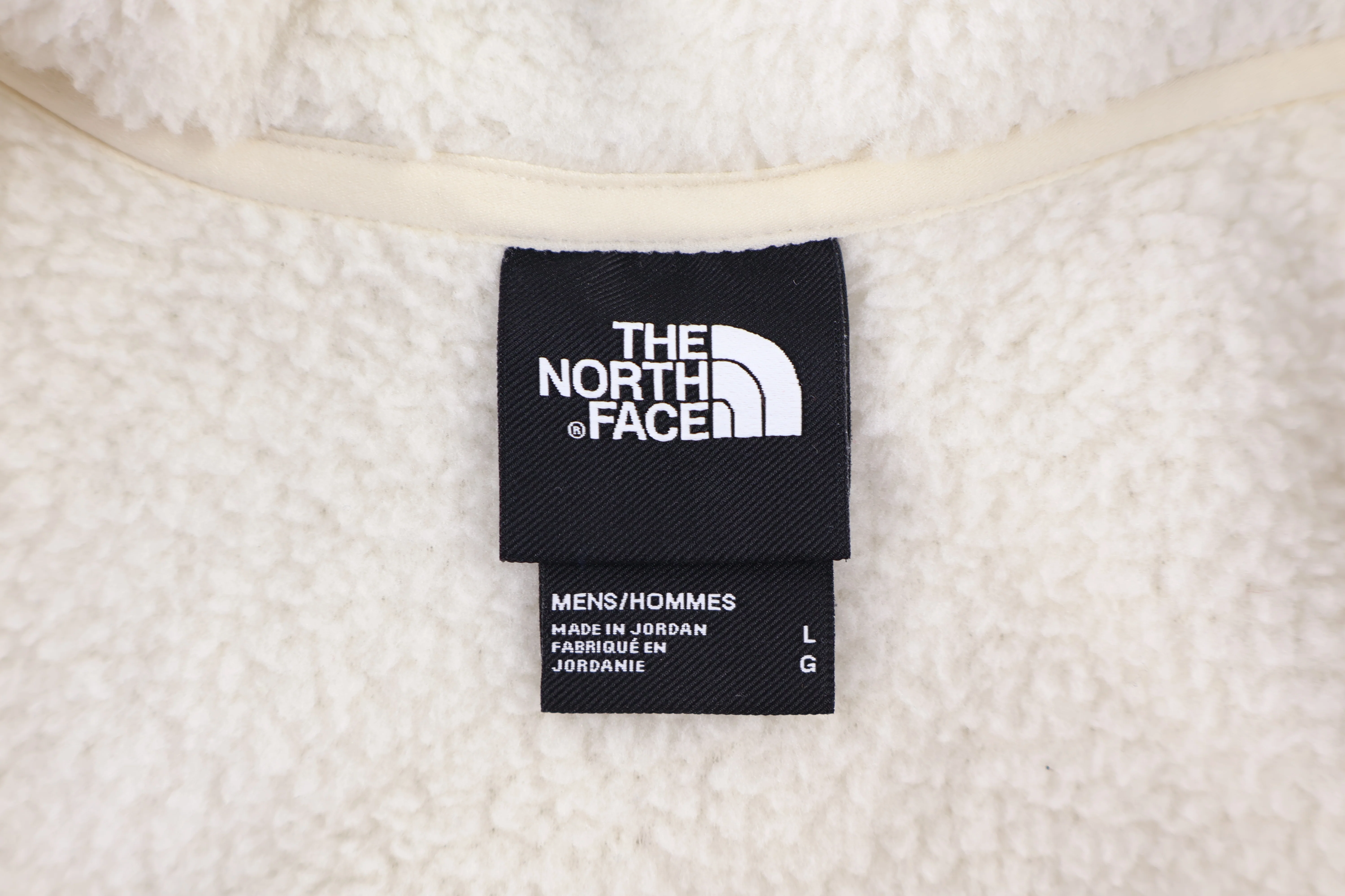 The North Face Embroidered Logo Tan Pullover Sweater - Image 3