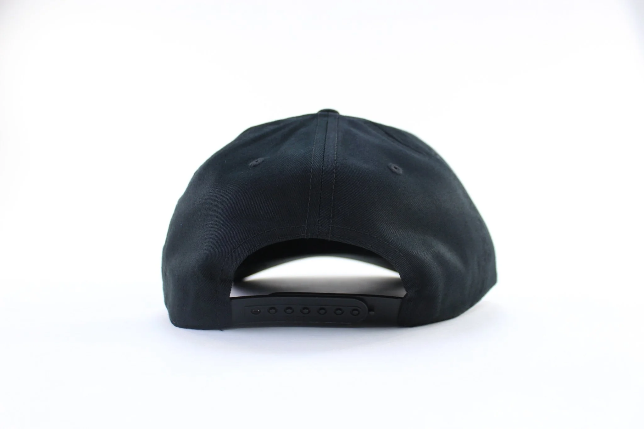 Thrifted Threads Embroidered Black SnapBack Hat - Image 3