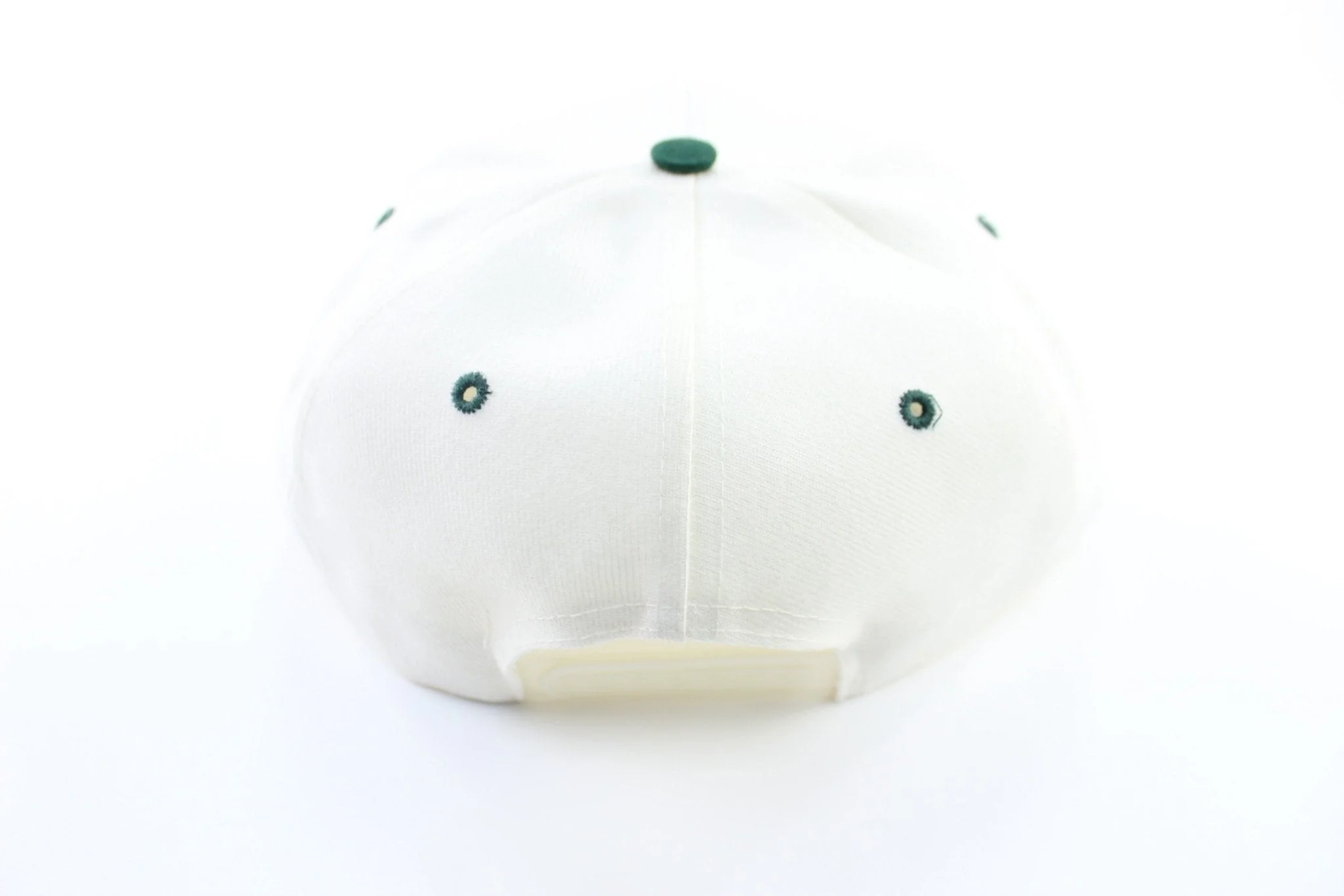 Thrifted Threads Green & White Trucker Hat - Image 4