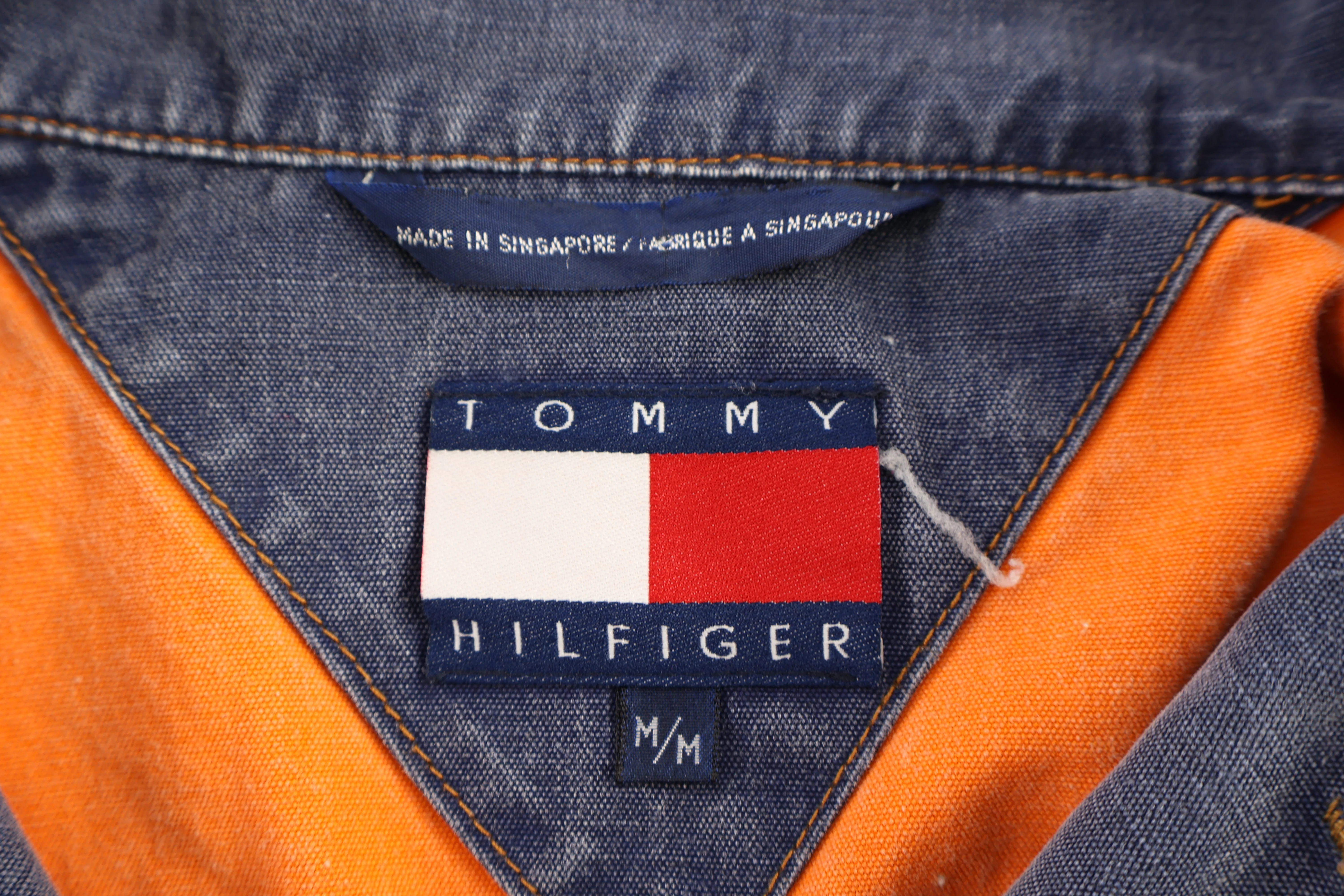 Tommy Hilfiger Blue Lightweight Trucker Jacket - Image 3
