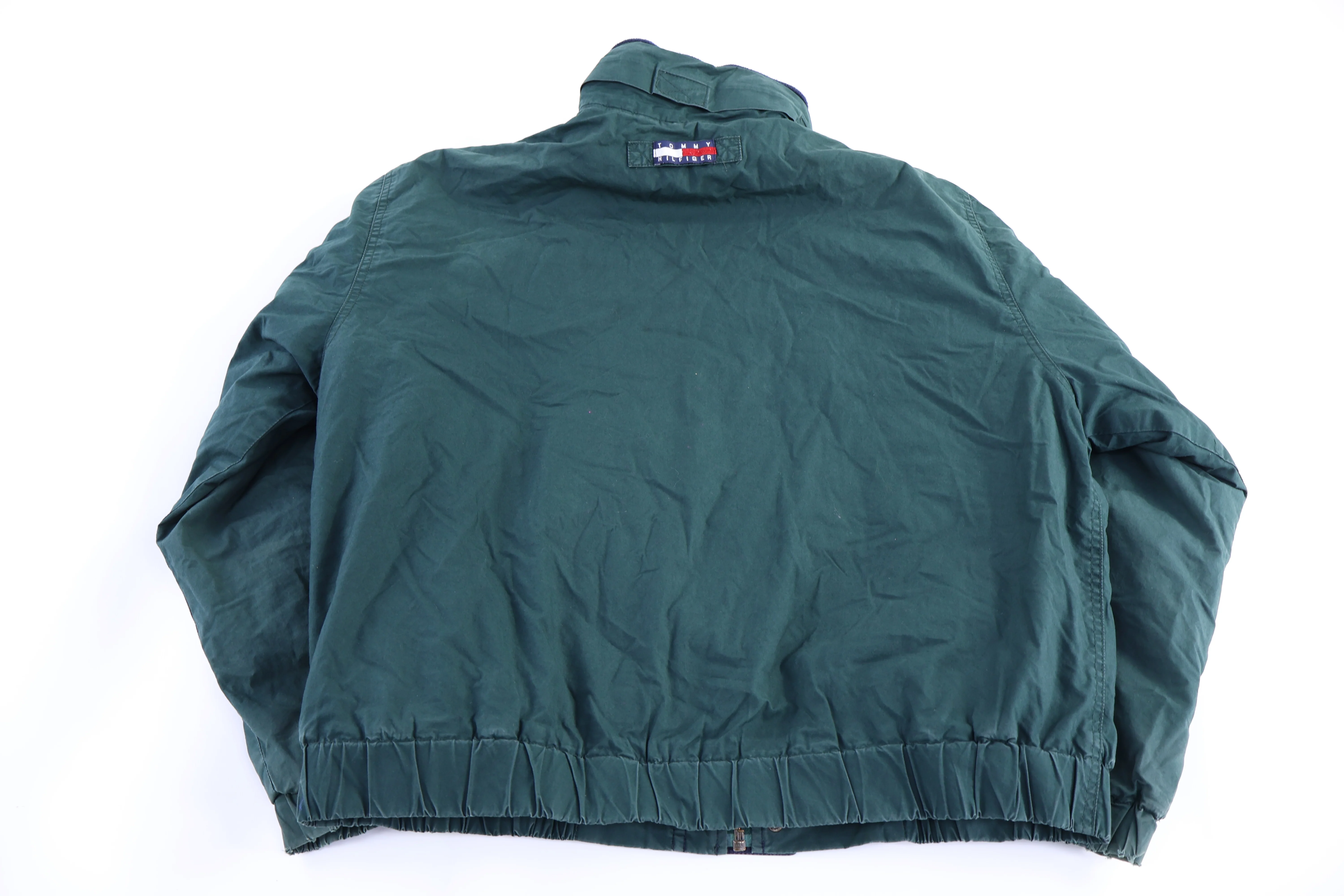 90’s Tommy Hilfiger Embroidered Full Zip Jacket - Image 2