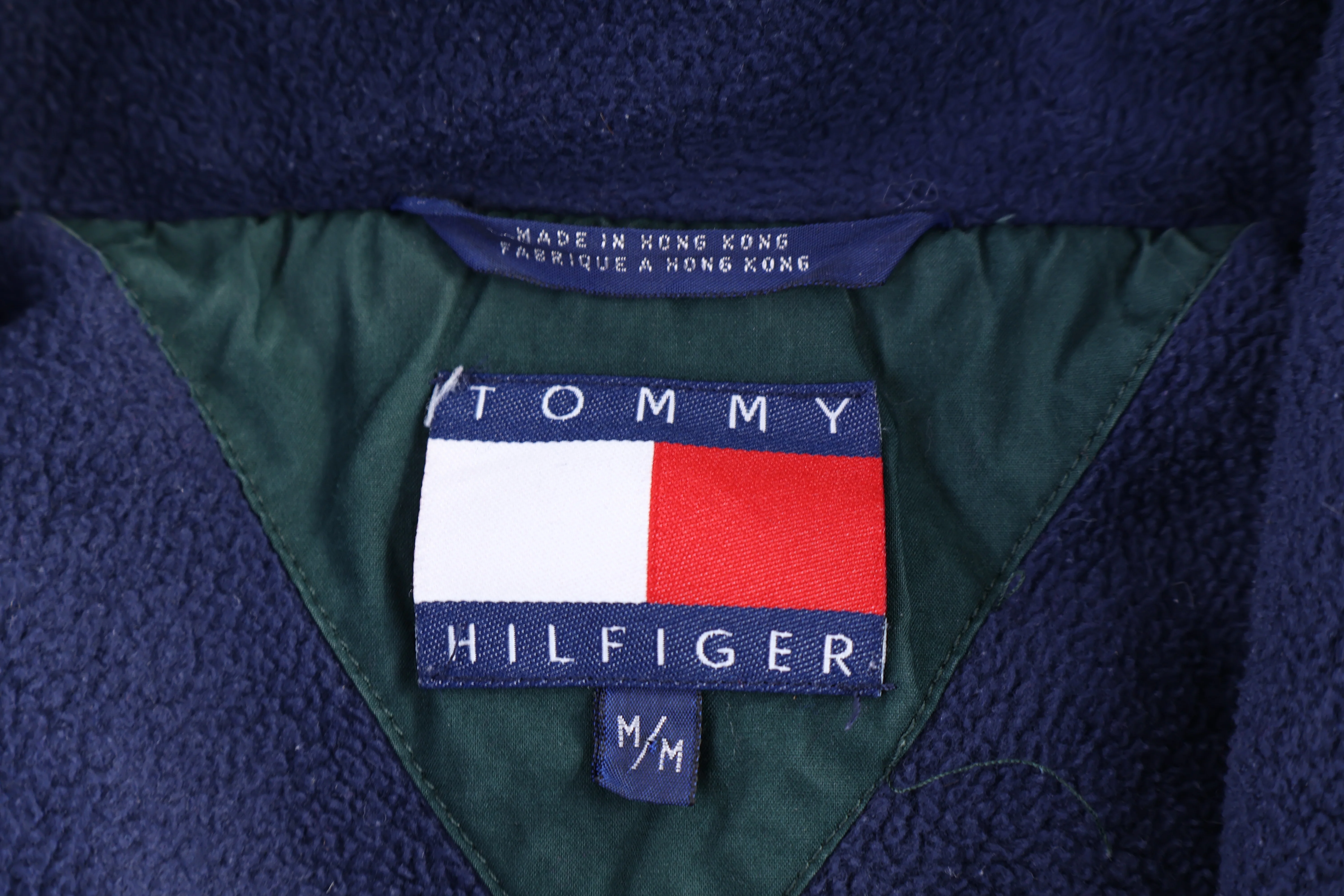 90’s Tommy Hilfiger Embroidered Full Zip Jacket - Image 3