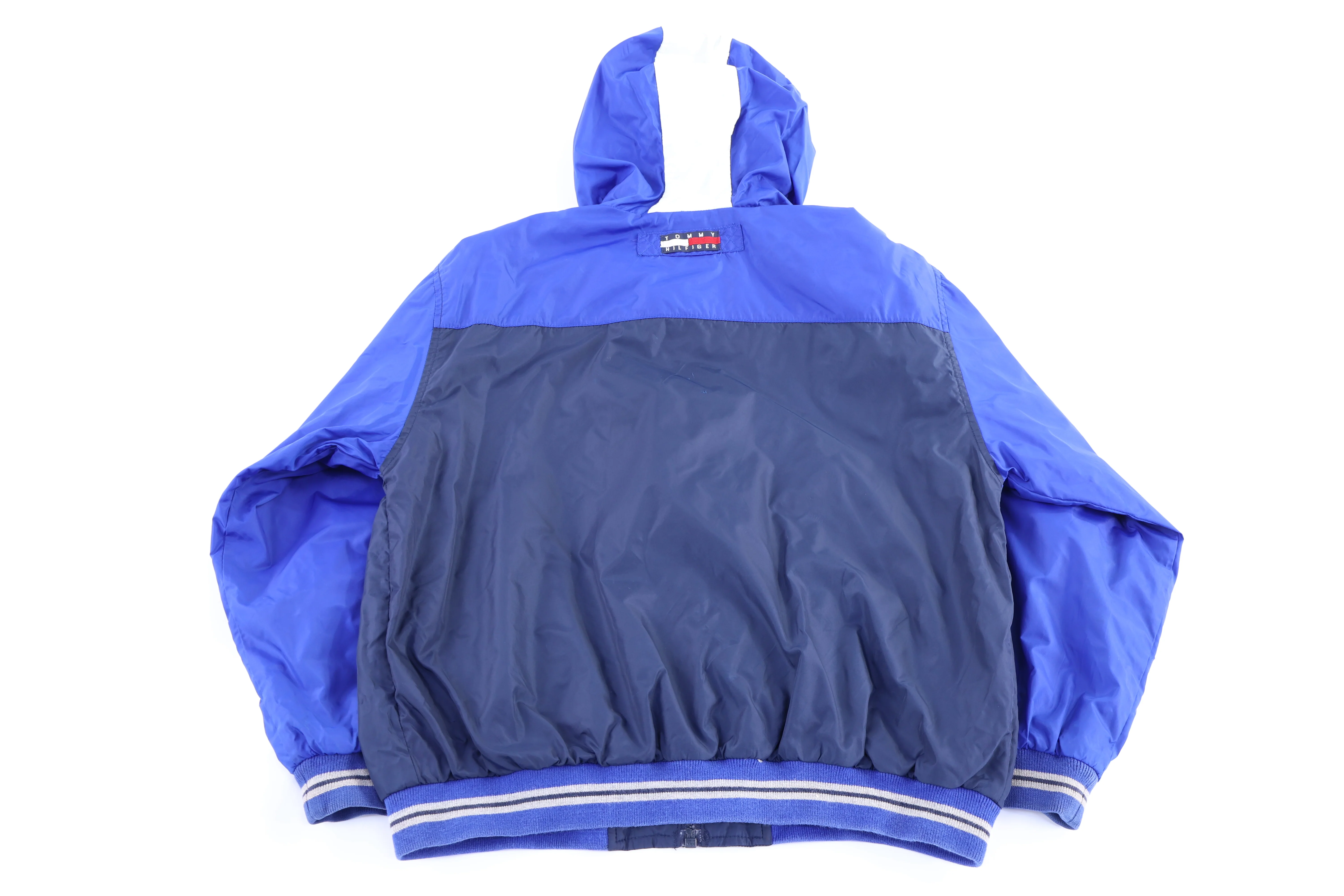 Tommy Hilfiger Embroidered Logo Blue Full Zip Jacket - Image 2
