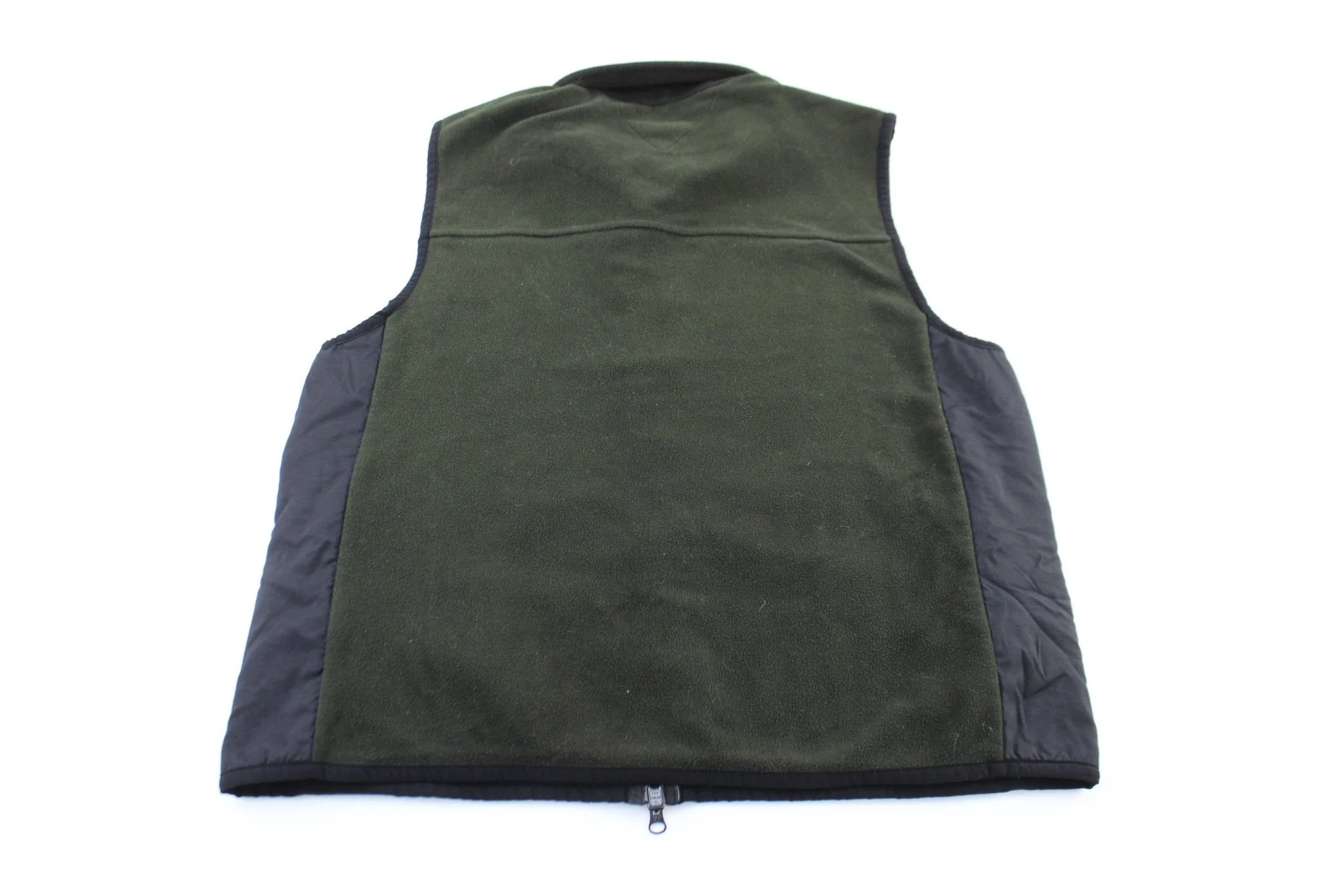 Tommy Hilfiger Embroidered Logo Green Zip Up Vest - Image 2